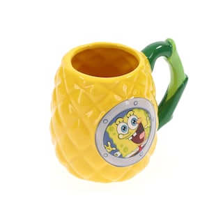 Foto 4 | Taza De Cerámica Silver Buffalo Spongebob Pineapple Window 590 Ml - Venta Internacional.
