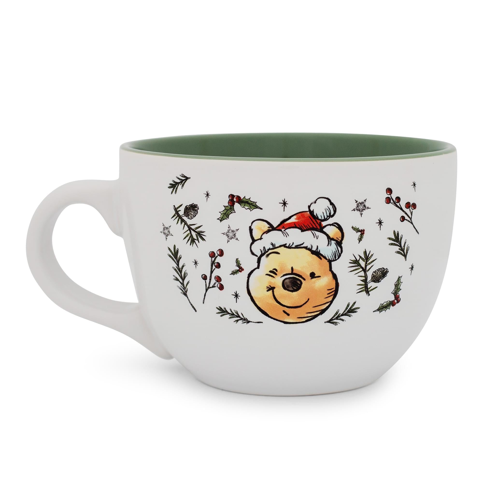 Foto 3 pulgar | Taza De Sopa Silver Buffalo Disney Winnie The Pooh 710 Ml - Venta Internacional.