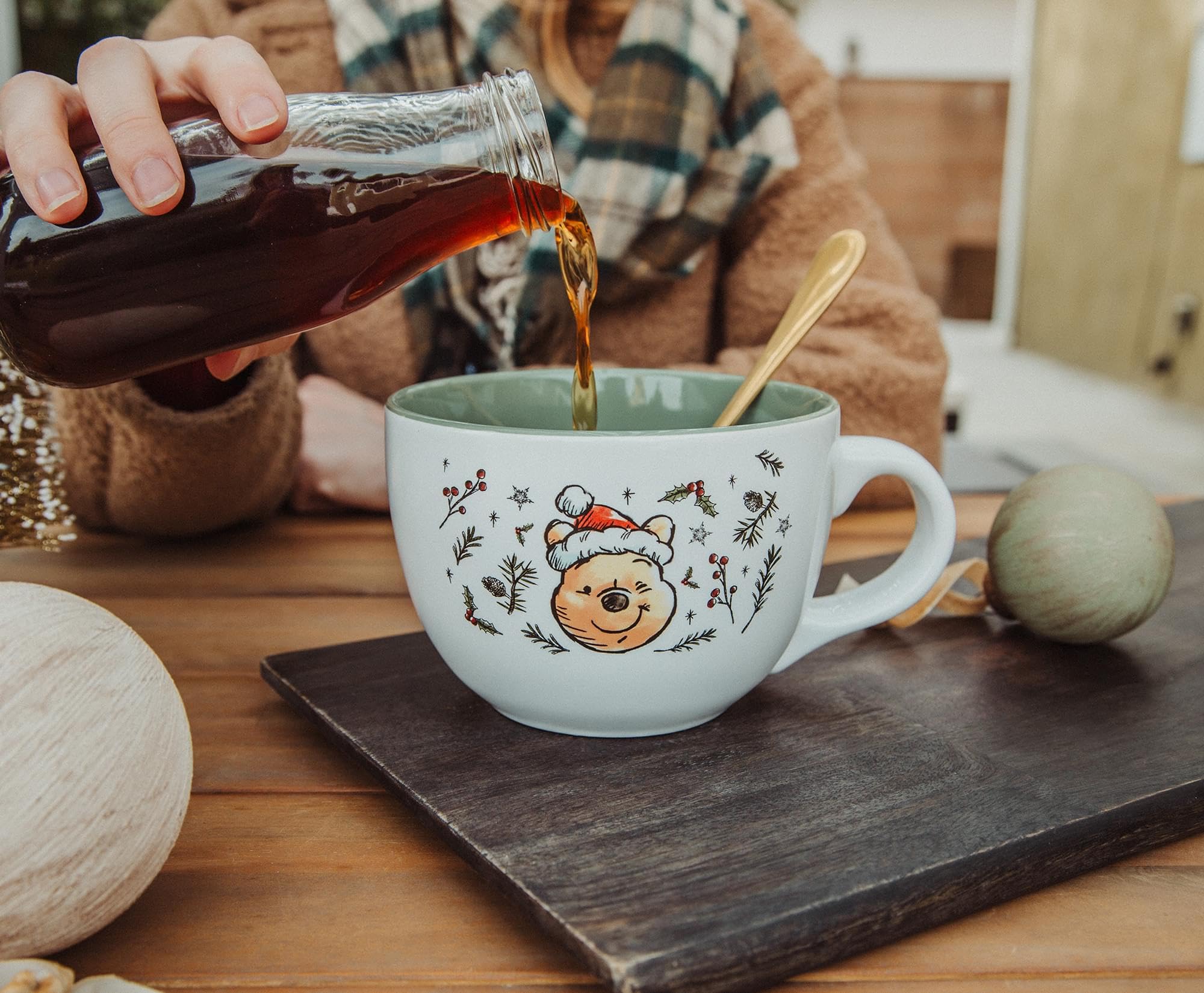 Foto 5 pulgar | Taza De Sopa Silver Buffalo Disney Winnie The Pooh 710 Ml - Venta Internacional.