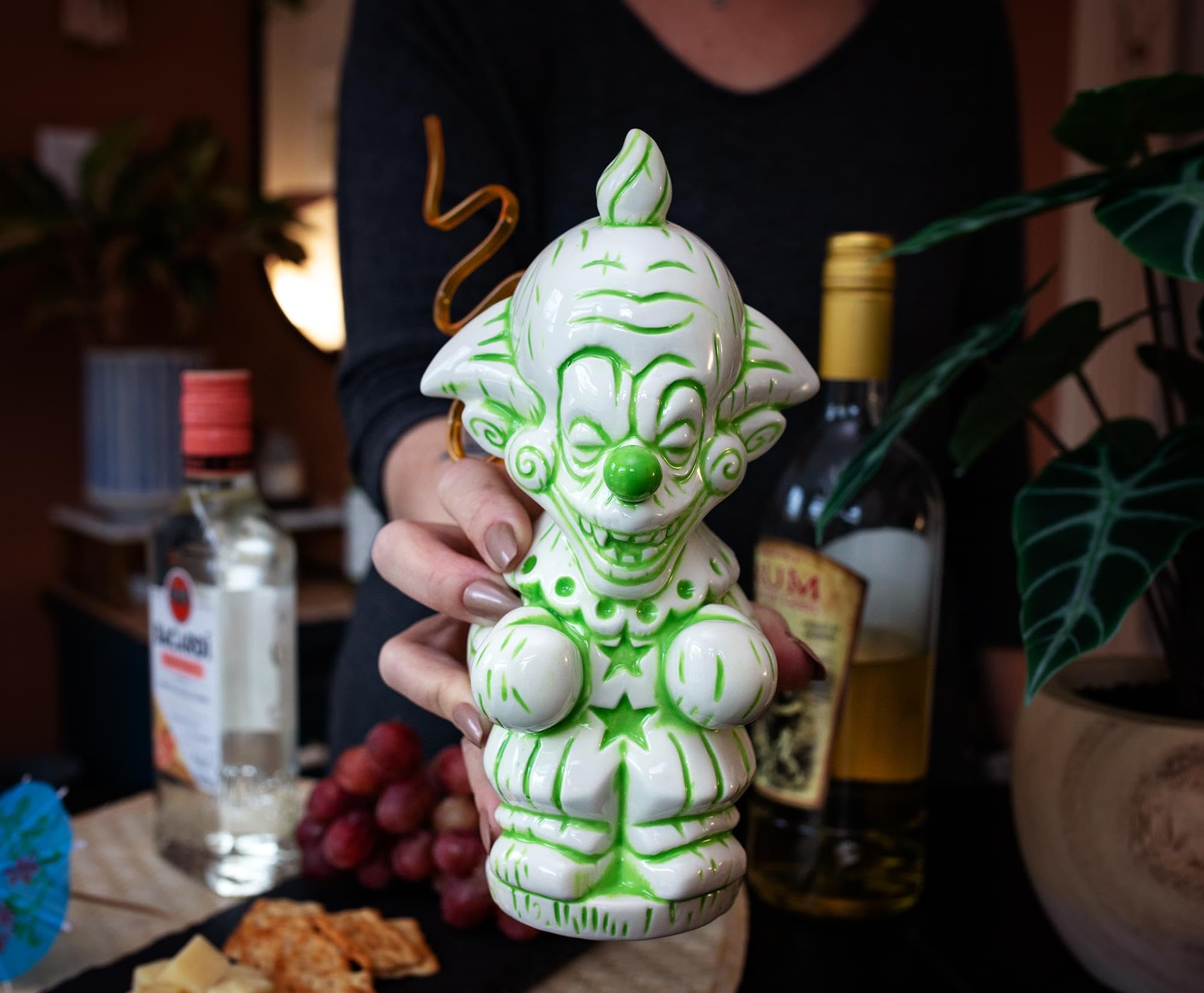Foto 7 | Taza De Cerámica Toynk Geeki Tikis Killer Klowns From Outer Space - Venta Internacional.