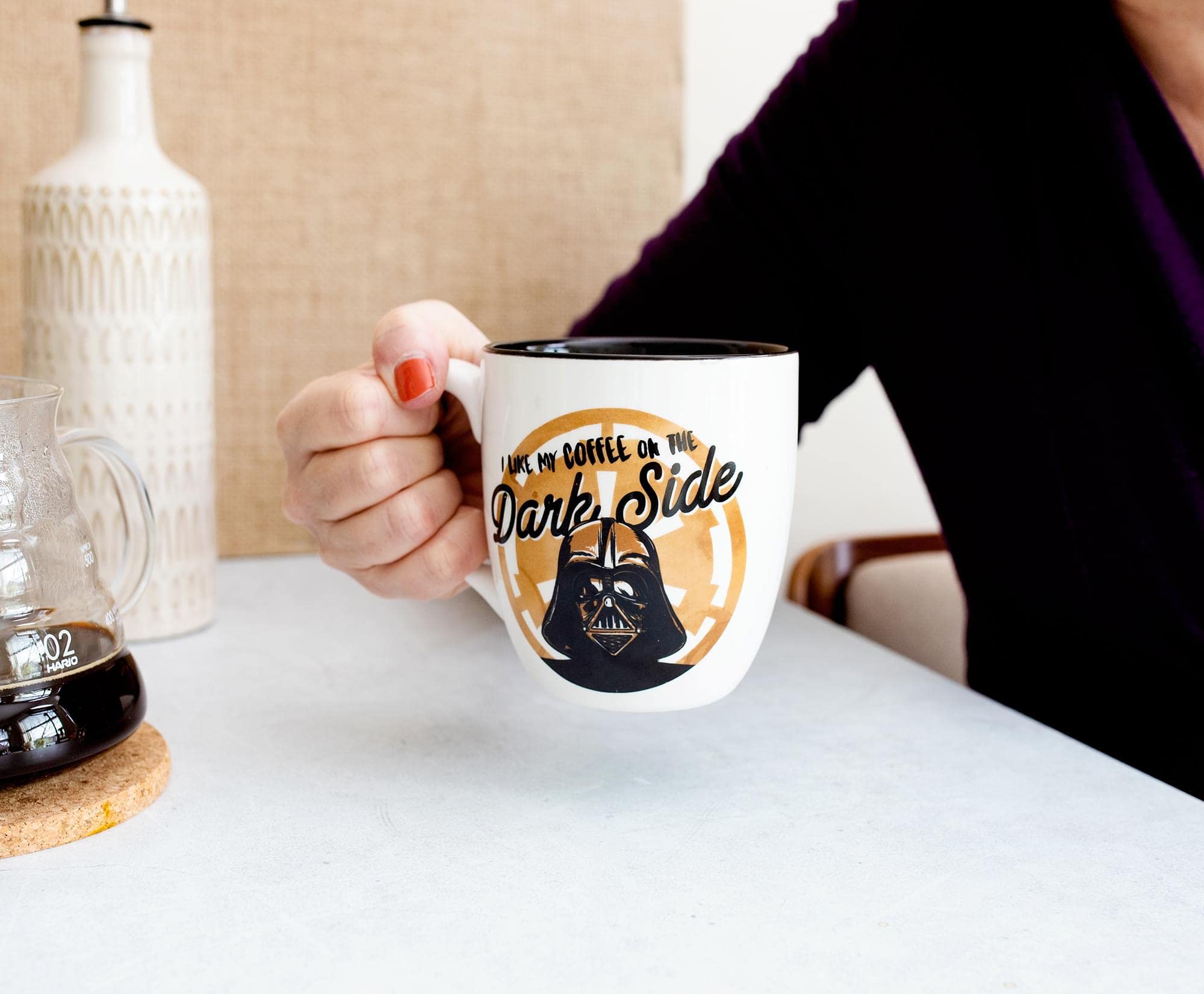 Foto 5 pulgar | Taza De Cerámica Toynk Star Wars I Like My Coffee On The Dark Side - Venta Internacional.
