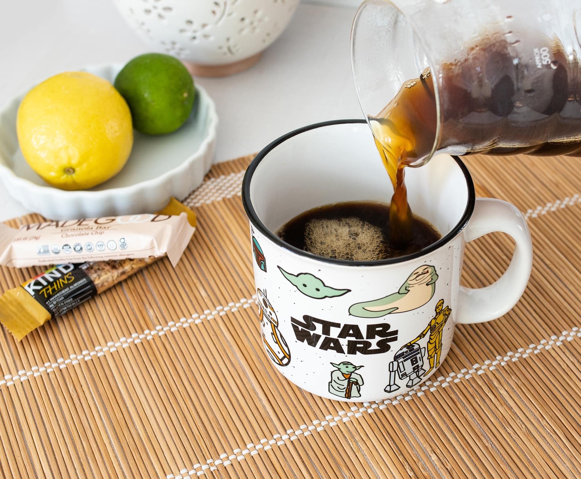 Foto 3 | Taza Camper Plateada Con Personajes De Buffalo Star Wars, 600 Ml - Venta Internacional.