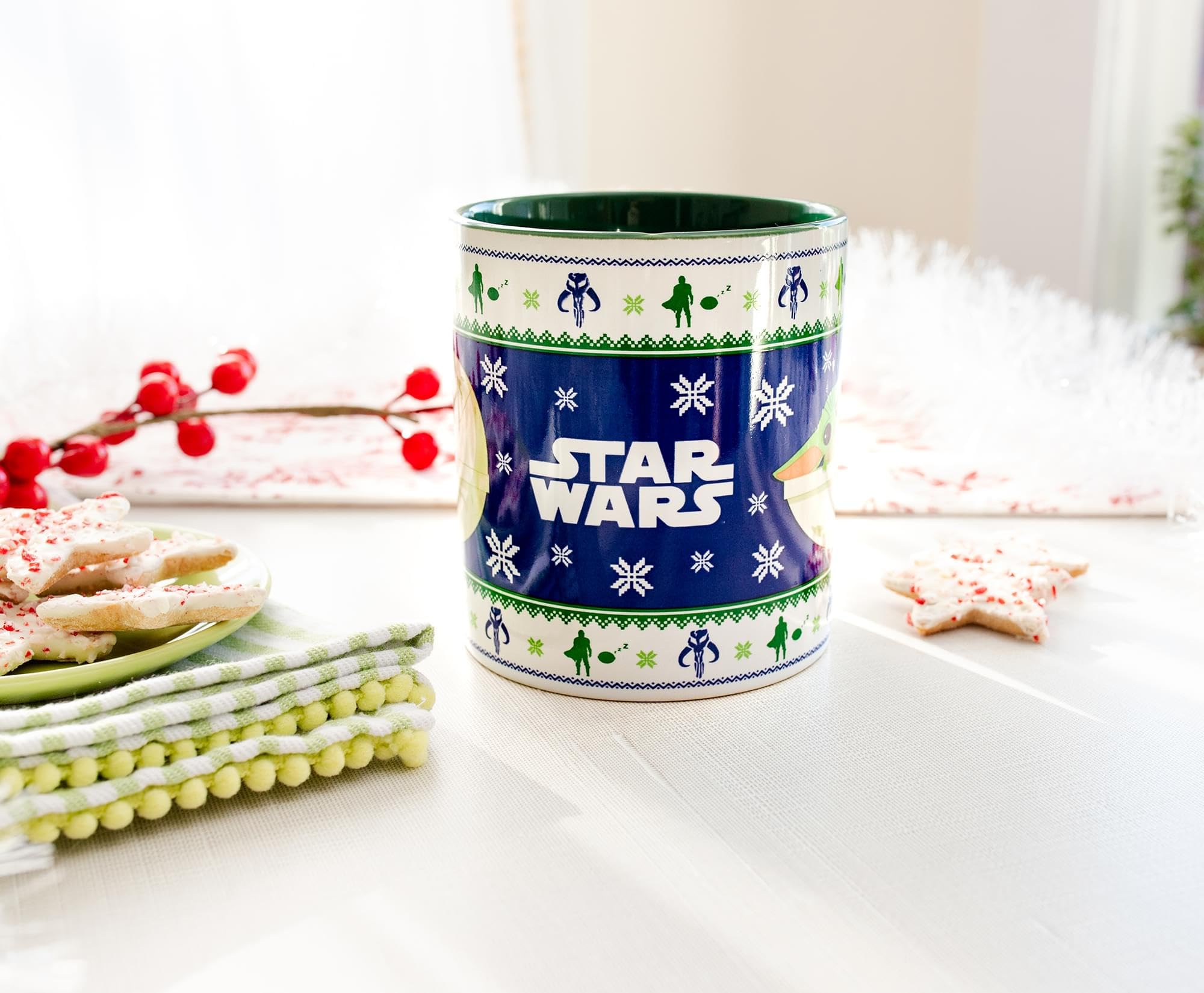 Foto 6 pulgar | Taza De Café Silver Buffalo Star Wars The Mandalorian Grogu - Venta Internacional.