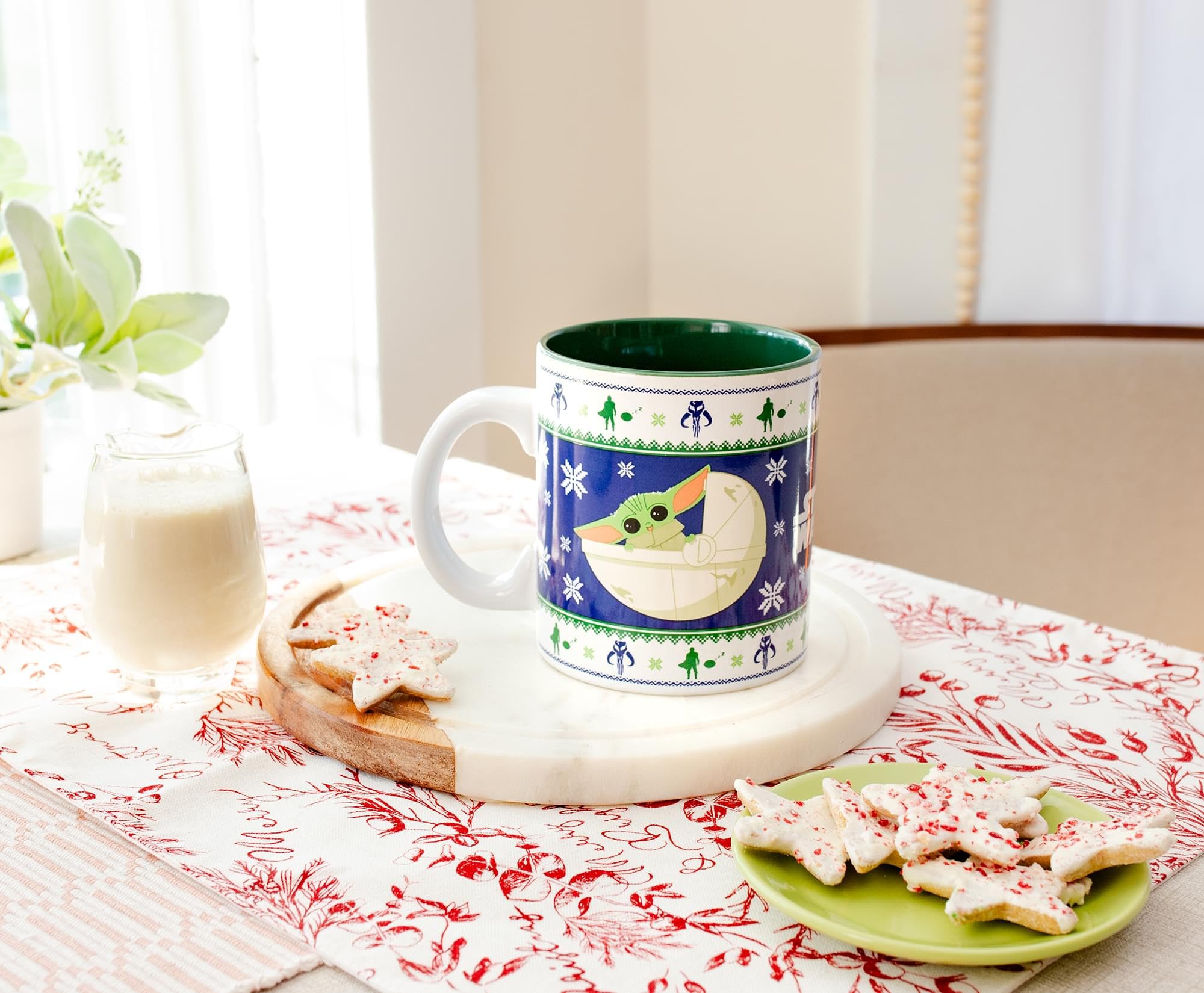Foto 7 | Taza De Café Silver Buffalo Star Wars The Mandalorian Grogu - Venta Internacional.