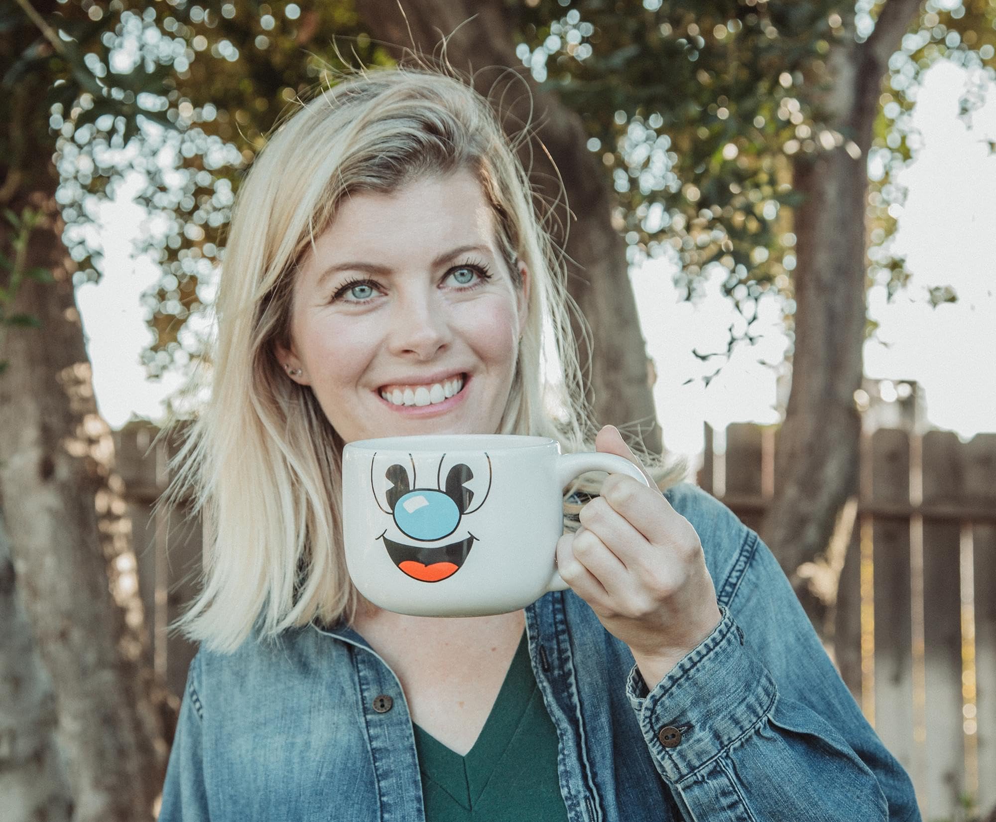 Foto 7 pulgar | Taza De Café Toynk Cuphead Mugman De Cerámica Con Pajita, 600 Ml - Venta Internacional.