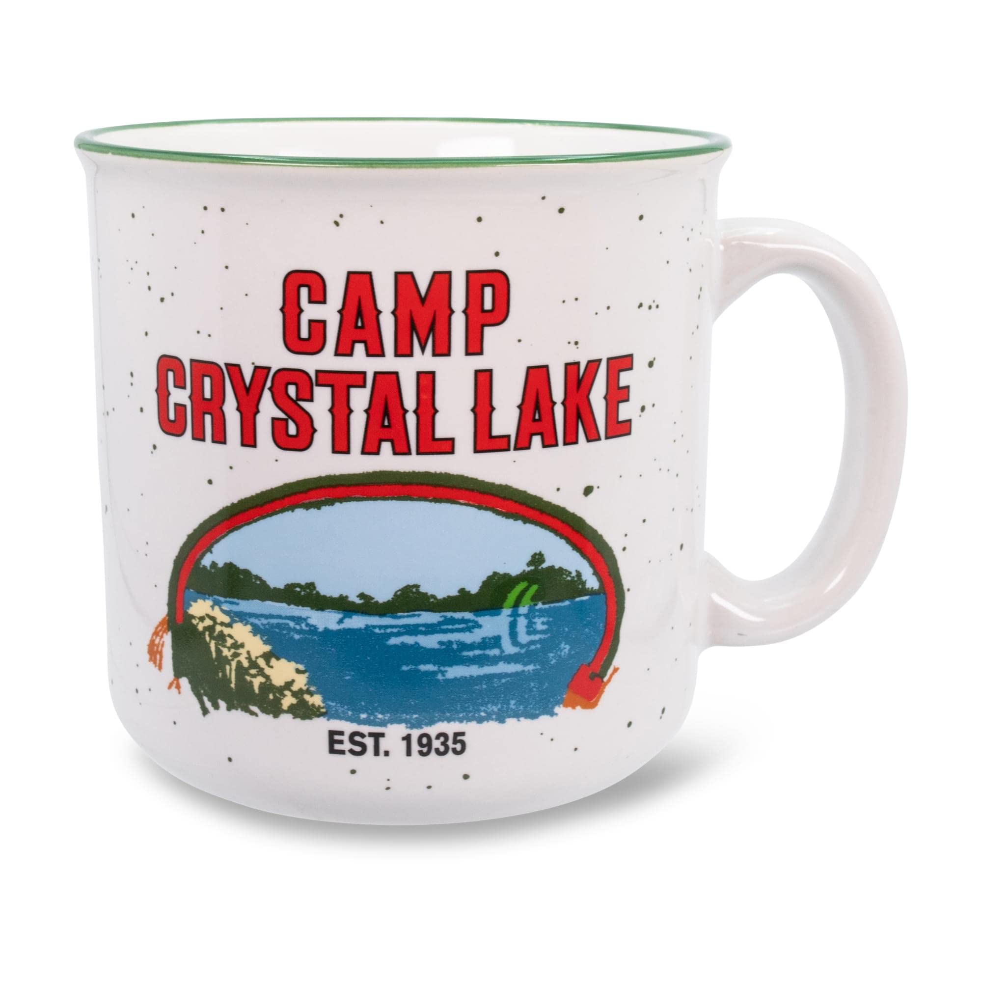 Foto 2 pulgar | Taza Camper De Cerámica Silver Buffalo Friday The 13th, 600 Ml - Venta Internacional.