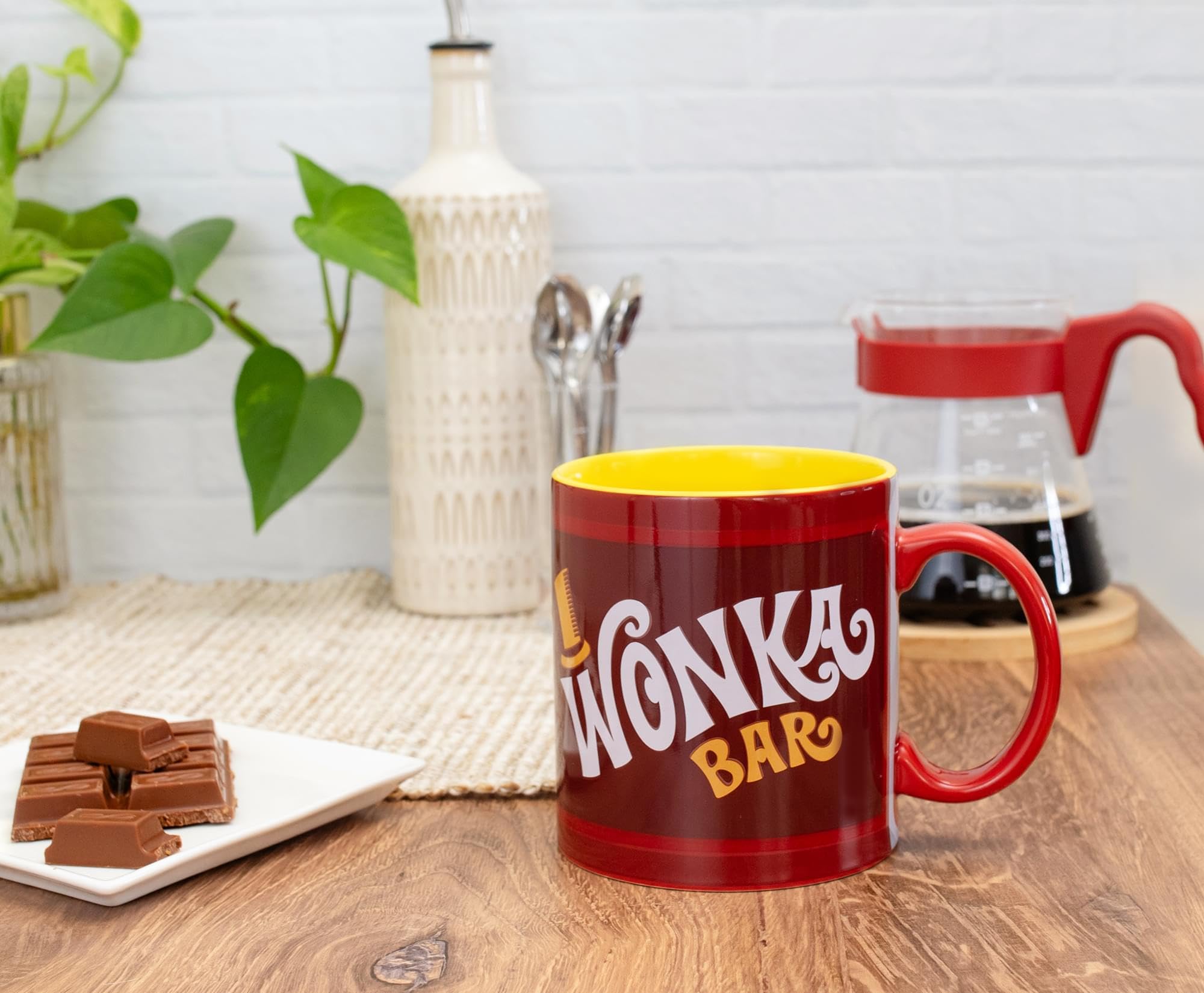 Foto 5 | Taza Plateada Buffalo Willy Wonka Y La Fábrica De Chocolate - Venta Internacional.