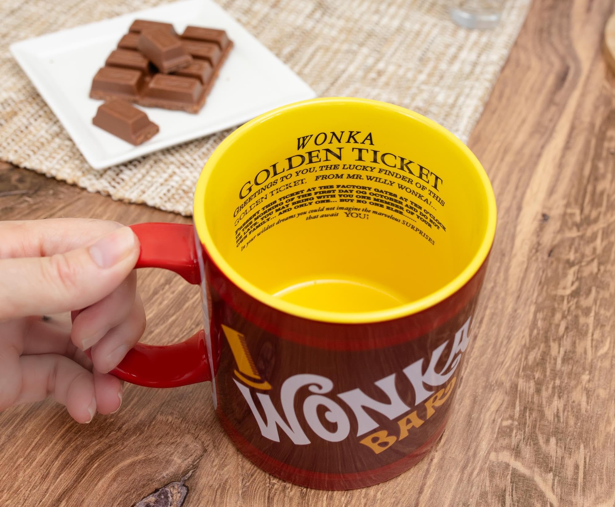 Foto 6 | Taza Plateada Buffalo Willy Wonka Y La Fábrica De Chocolate - Venta Internacional.