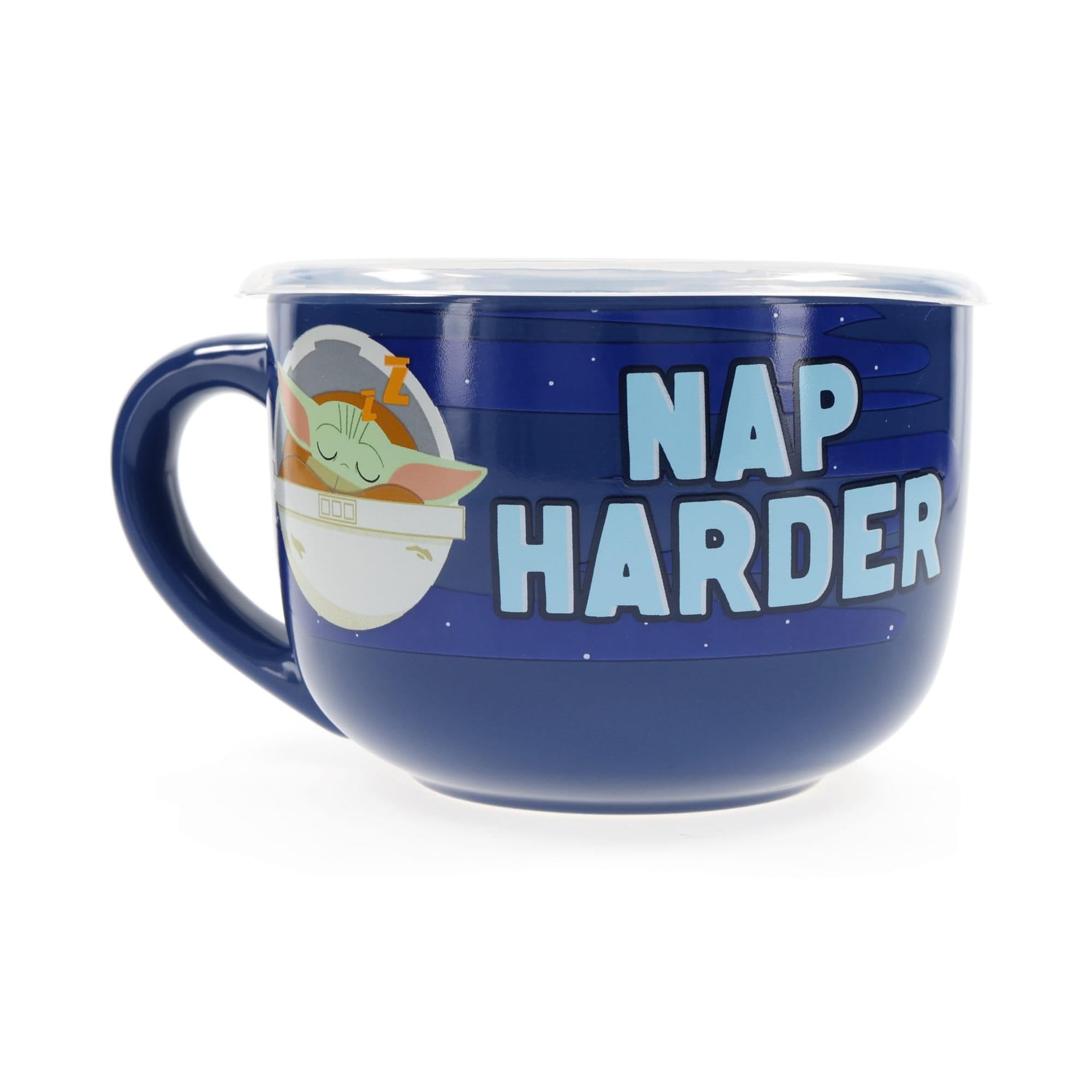 Foto 3 pulgar | Taza De Sopa Silver Buffalo Star Wars The Mandalorian, 700 Ml - Venta Internacional.