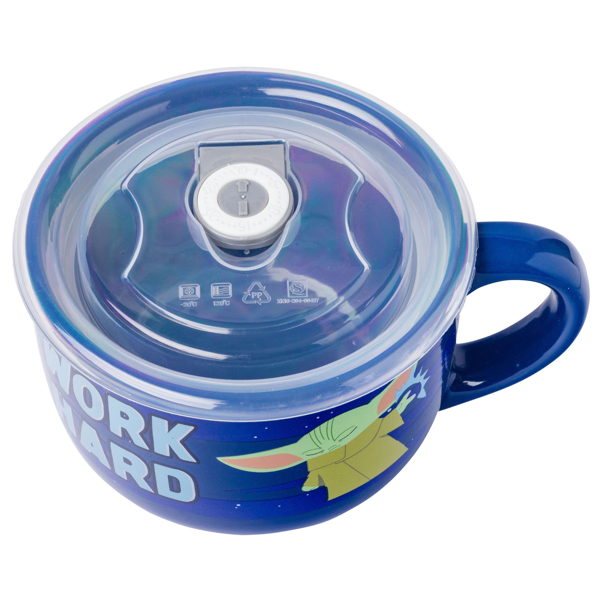 Foto 5 pulgar | Taza De Sopa Silver Buffalo Star Wars The Mandalorian, 700 Ml - Venta Internacional.