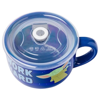 Foto 4 | Taza De Sopa Silver Buffalo Star Wars The Mandalorian, 700 Ml - Venta Internacional.