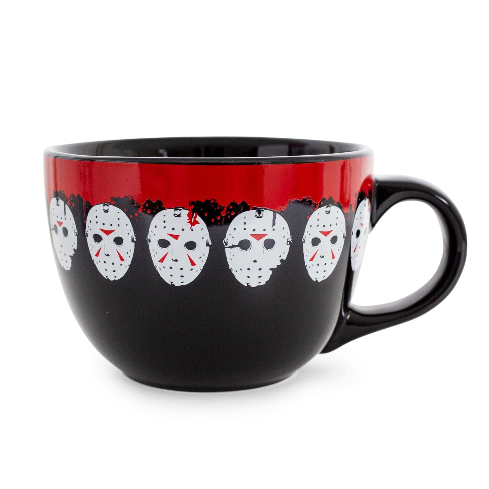 Foto 1 | Taza De Sopa Silver Buffalo Friday The 13th Jason Mask 700 Ml - Venta Internacional.