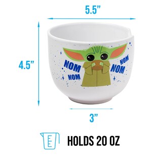 Foto 3 | Cuenco De Plata Buffalo Star Wars Mandalorian Baby Yoda Grogu - Venta Internacional.