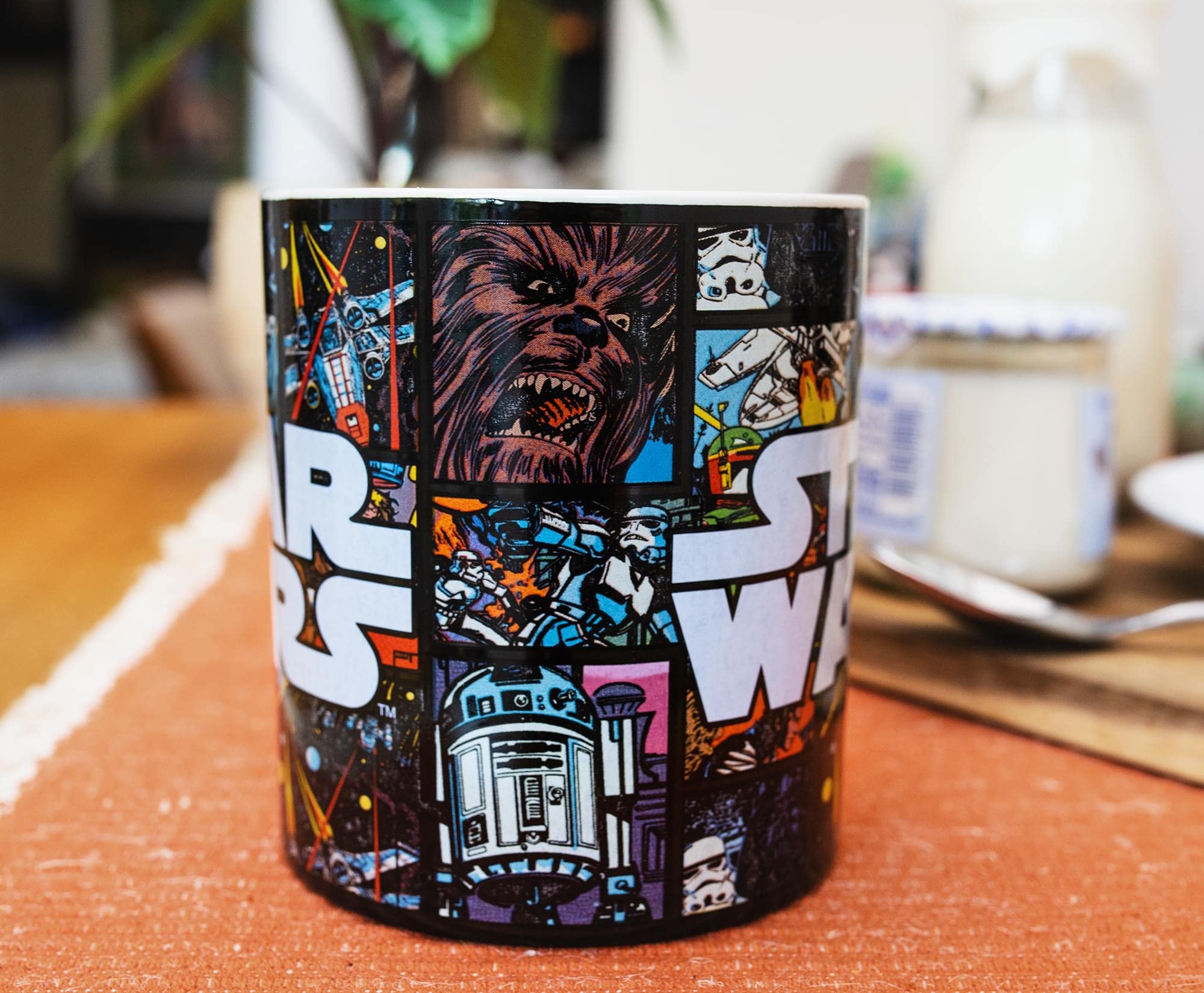 Foto 5 pulgar | Taza De Café De Cerámica Con Estampado Integral De Cómics De La Guerra De Las Galaxias, 590 Ml - Venta Internacional.