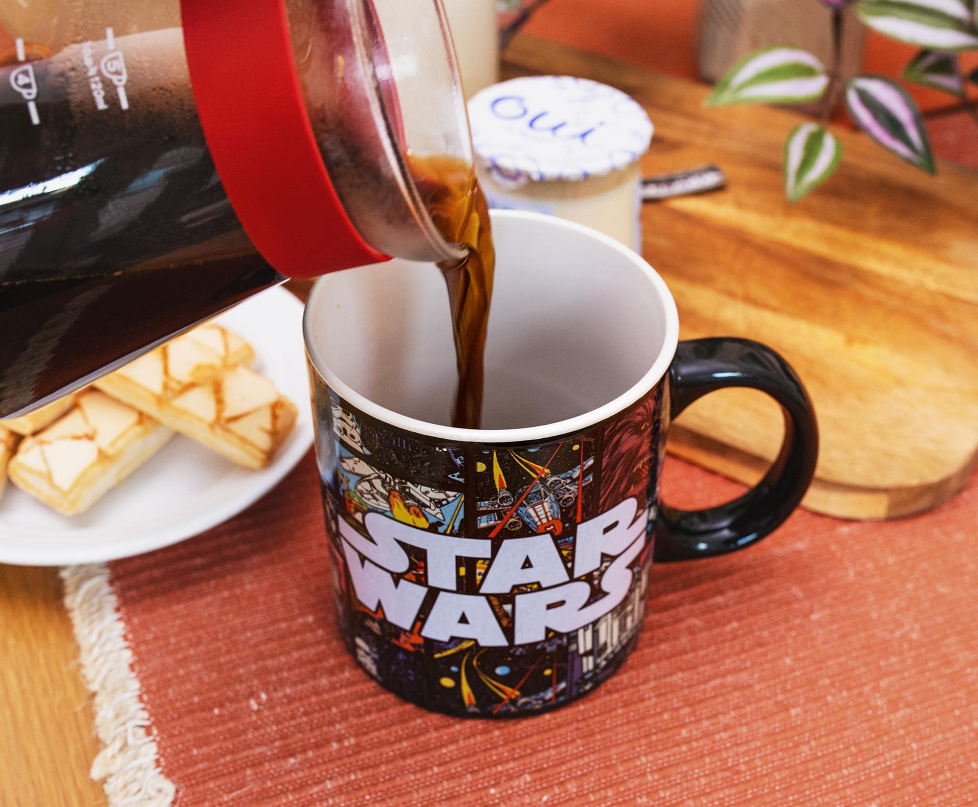 Foto 6 pulgar | Taza De Café De Cerámica Con Estampado Integral De Cómics De La Guerra De Las Galaxias, 590 Ml - Venta Internacional.