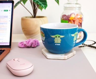 Foto 5 | Taza Para Sopa Silver Buffalo Star Wars The Mandalorian Grogu - Venta Internacional.