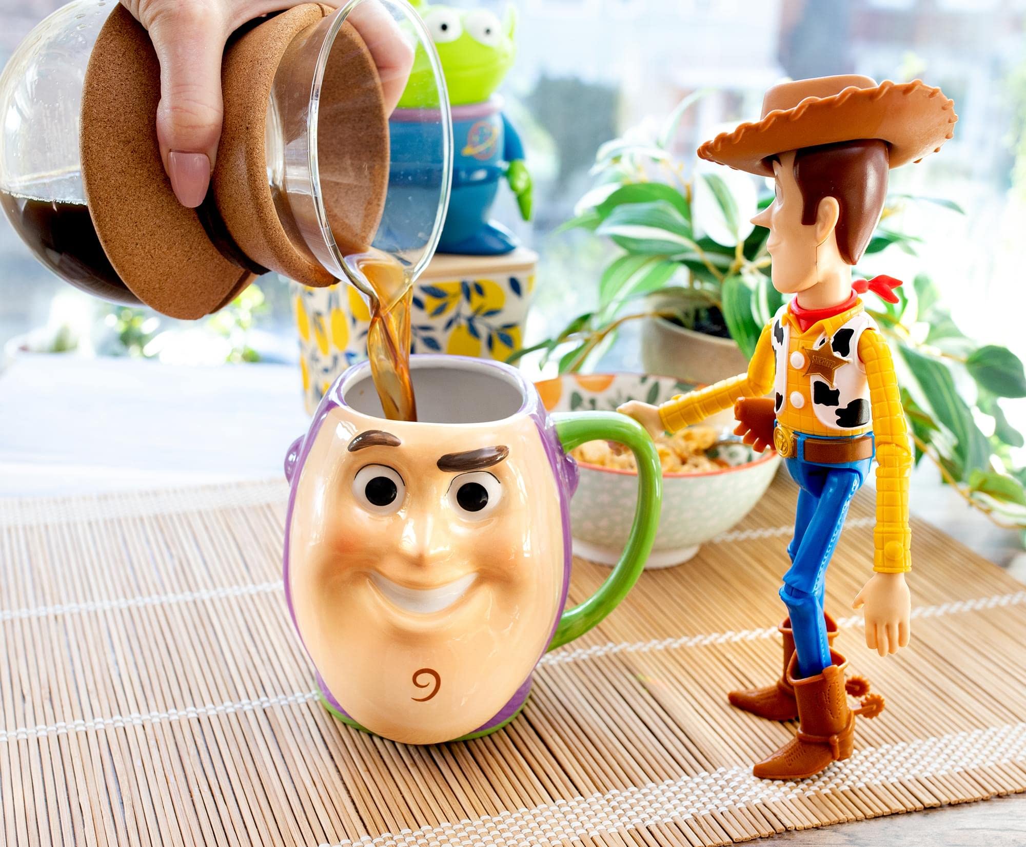 Foto 7 pulgar | Taza Plateada Buffalo Toy Story Buzz Lightyear, 680 Ml, Cerámica - Venta Internacional.