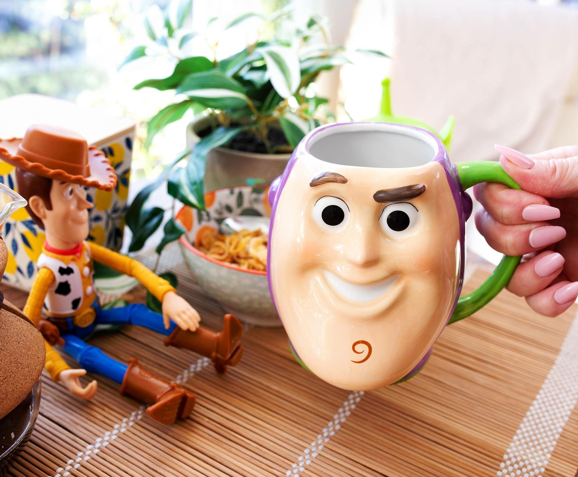 Foto 8 pulgar | Taza Plateada Buffalo Toy Story Buzz Lightyear, 680 Ml, Cerámica - Venta Internacional.