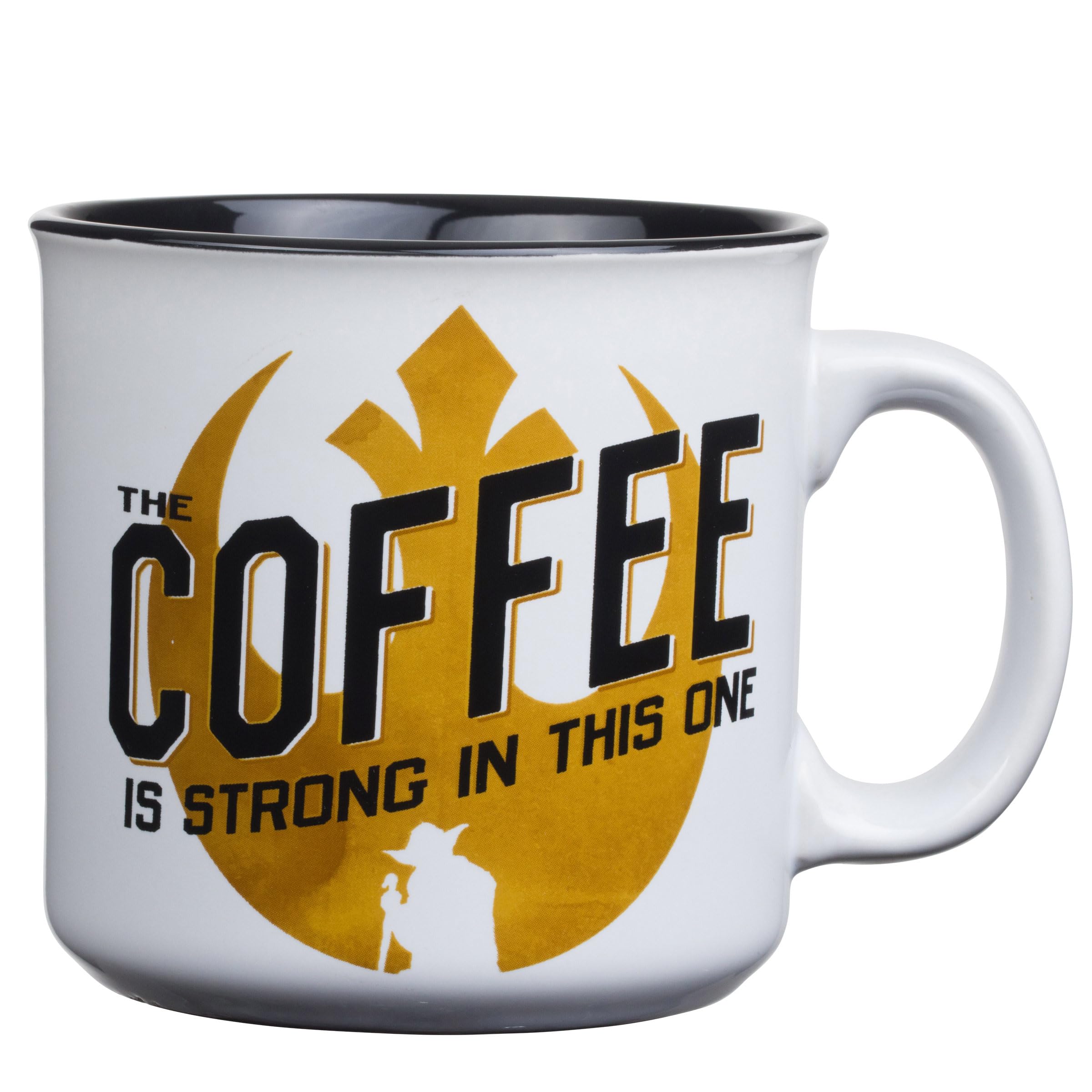 Foto 2 pulgar | Taza De Café Plateada Buffalo Star Wars The Coffee Is Strong - Venta Internacional.