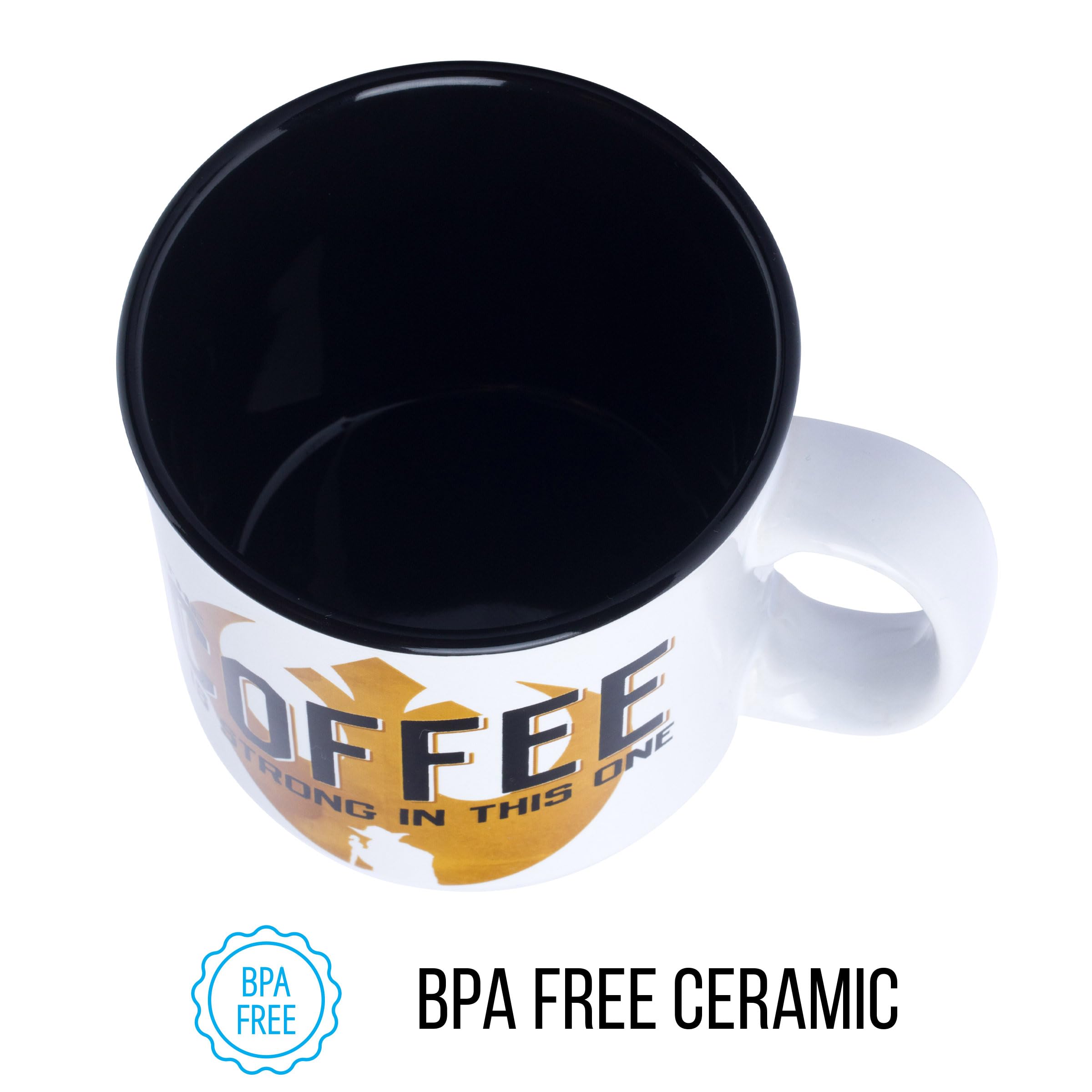 Foto 4 pulgar | Taza De Café Plateada Buffalo Star Wars The Coffee Is Strong - Venta Internacional.