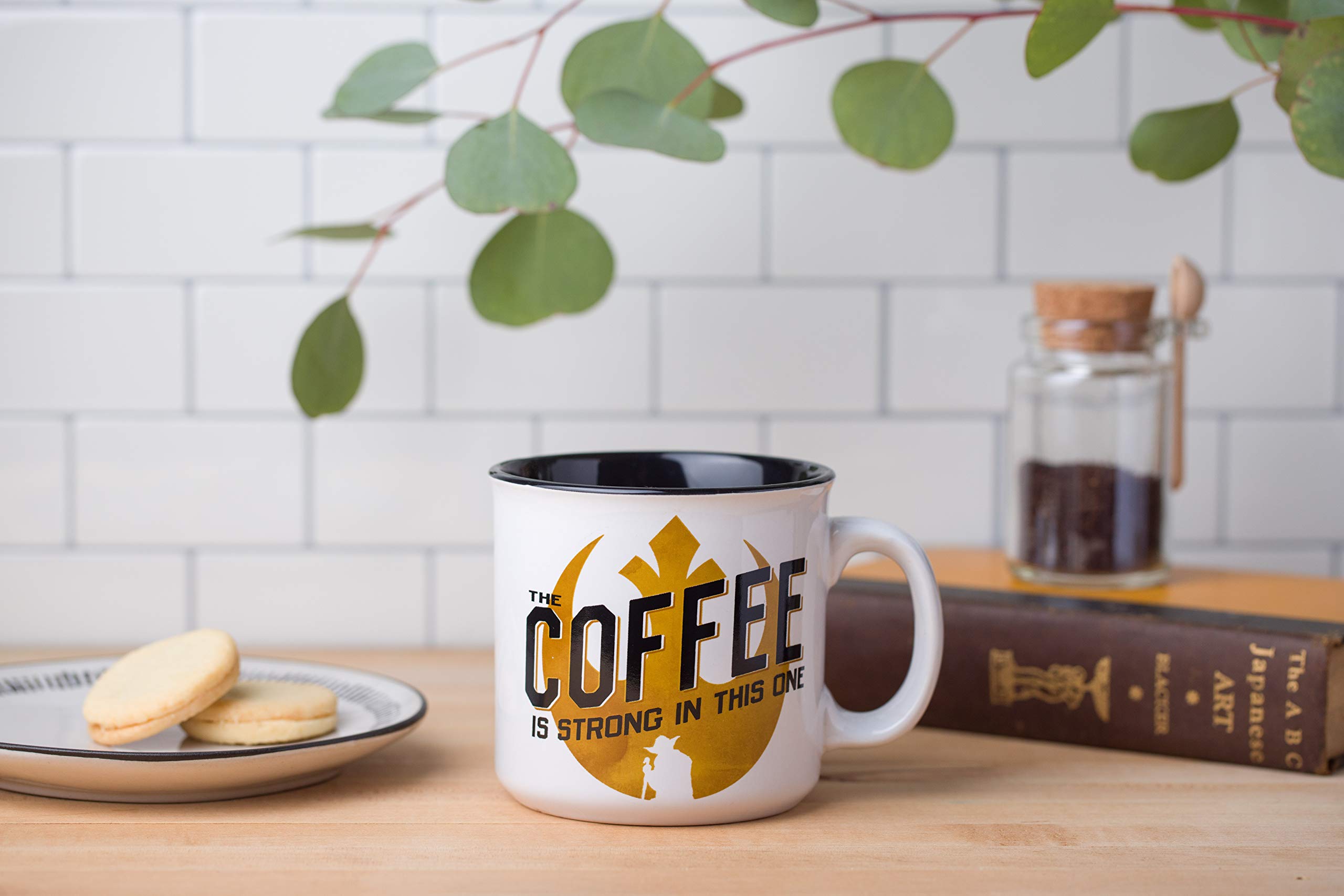 Foto 5 pulgar | Taza De Café Plateada Buffalo Star Wars The Coffee Is Strong - Venta Internacional.