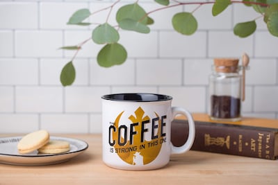 Foto 4 | Taza De Café Plateada Buffalo Star Wars The Coffee Is Strong - Venta Internacional.