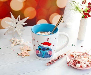 Foto 7 | Taza de Café Lilo & Stitch Santa Stitch 750 ml - Venta Internacional