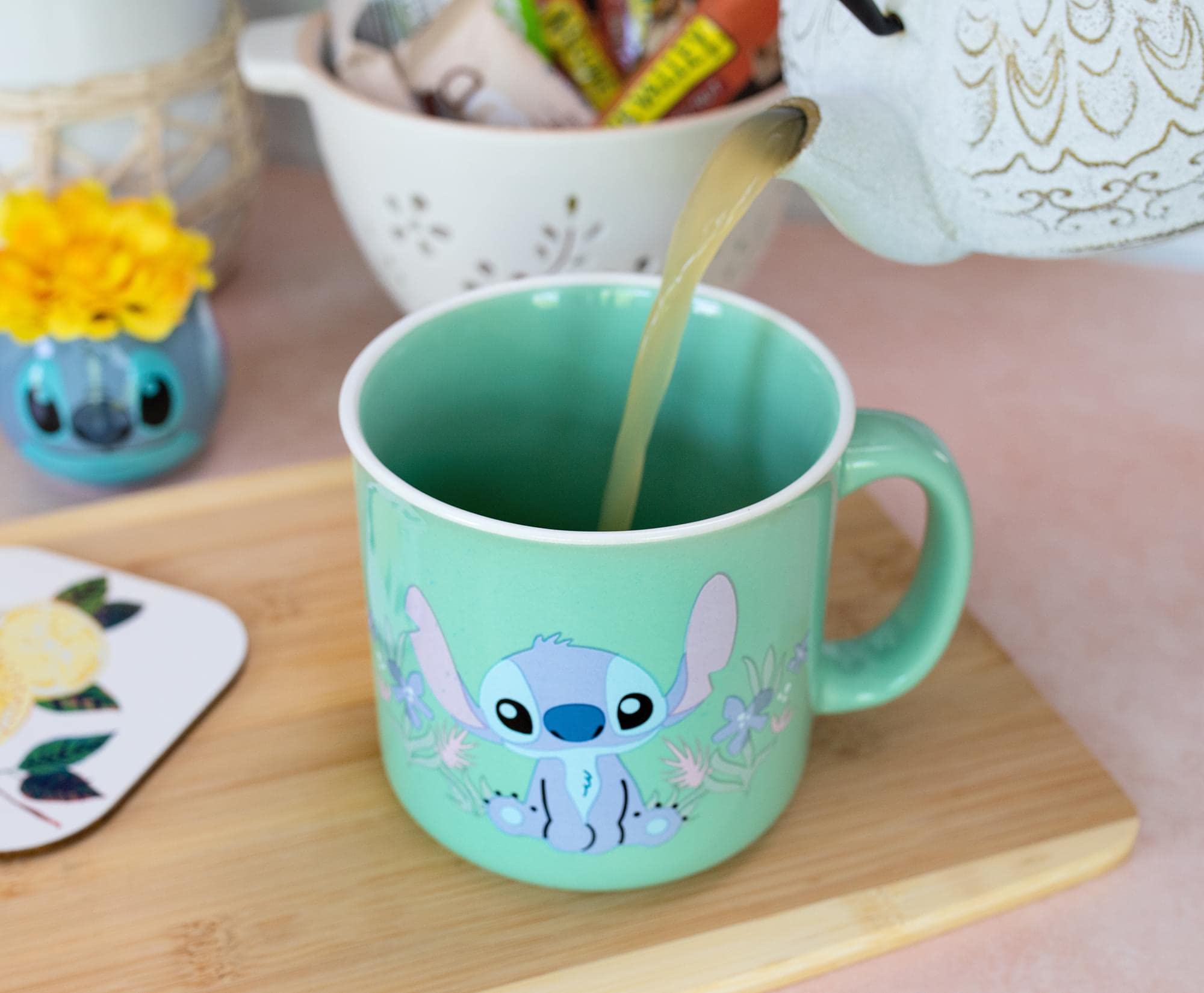 Foto 7 pulgar | Taza Lilo & Stitch Ohana 600 ml - Venta Internacional