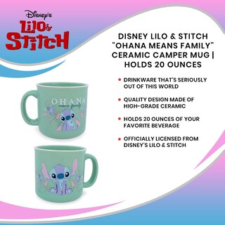 Foto 7 | Taza Lilo & Stitch Ohana 600 ml - Venta Internacional