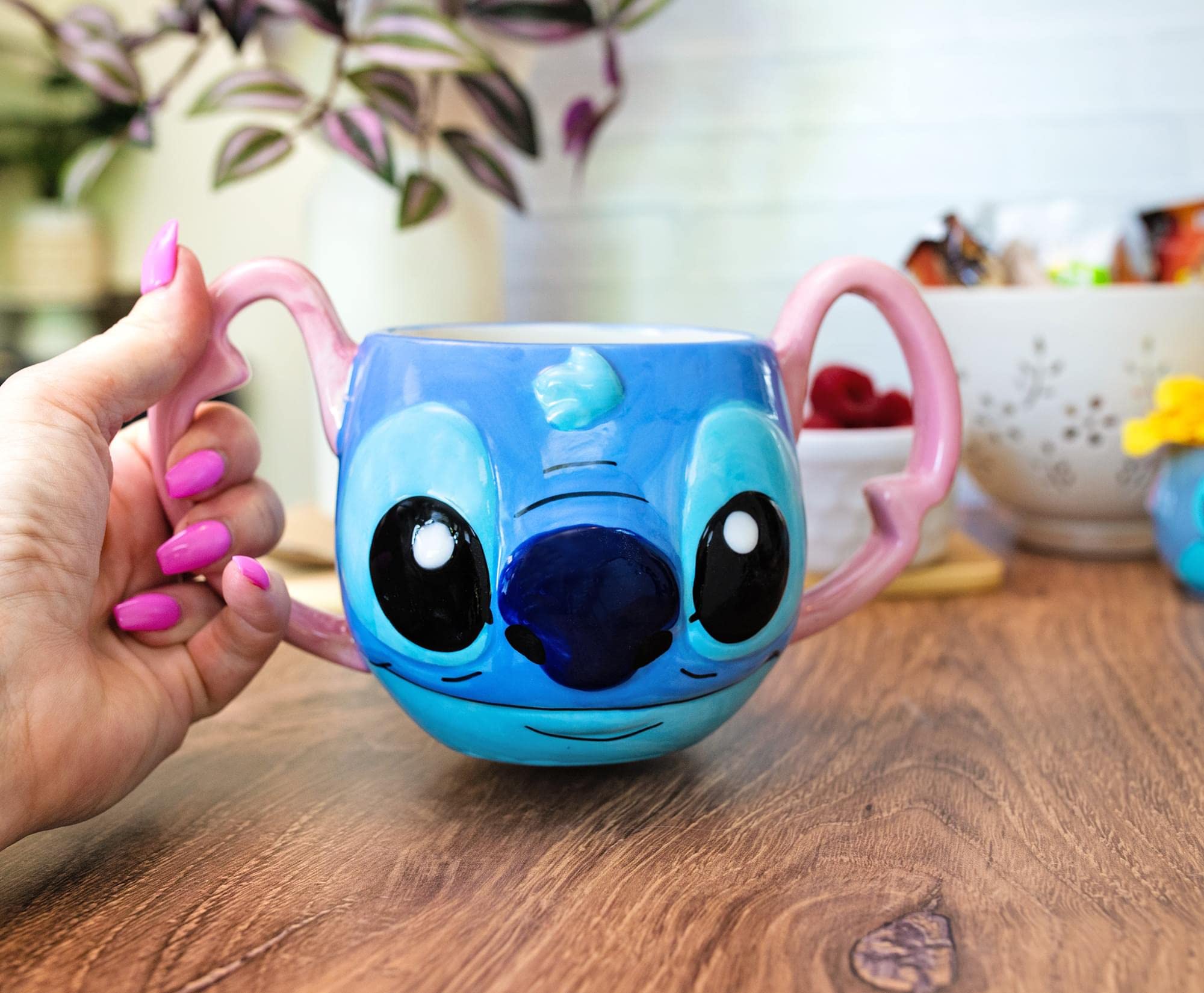 Foto 5 pulgar | Taza Disney Lilo & Stitch's Face  de Ceramica- Venta Internacional