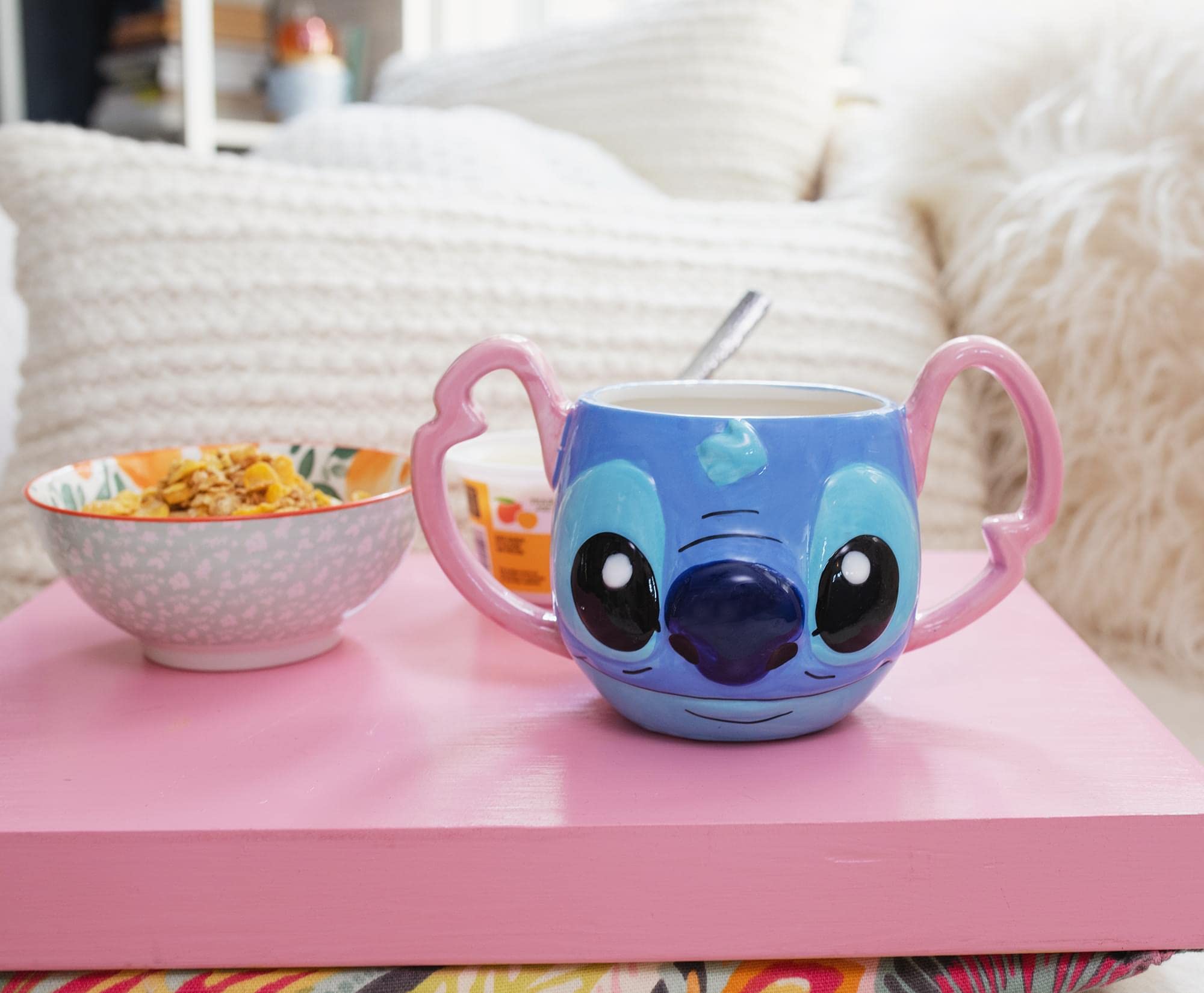 Foto 6 pulgar | Taza Disney Lilo & Stitch's Face  de Ceramica- Venta Internacional