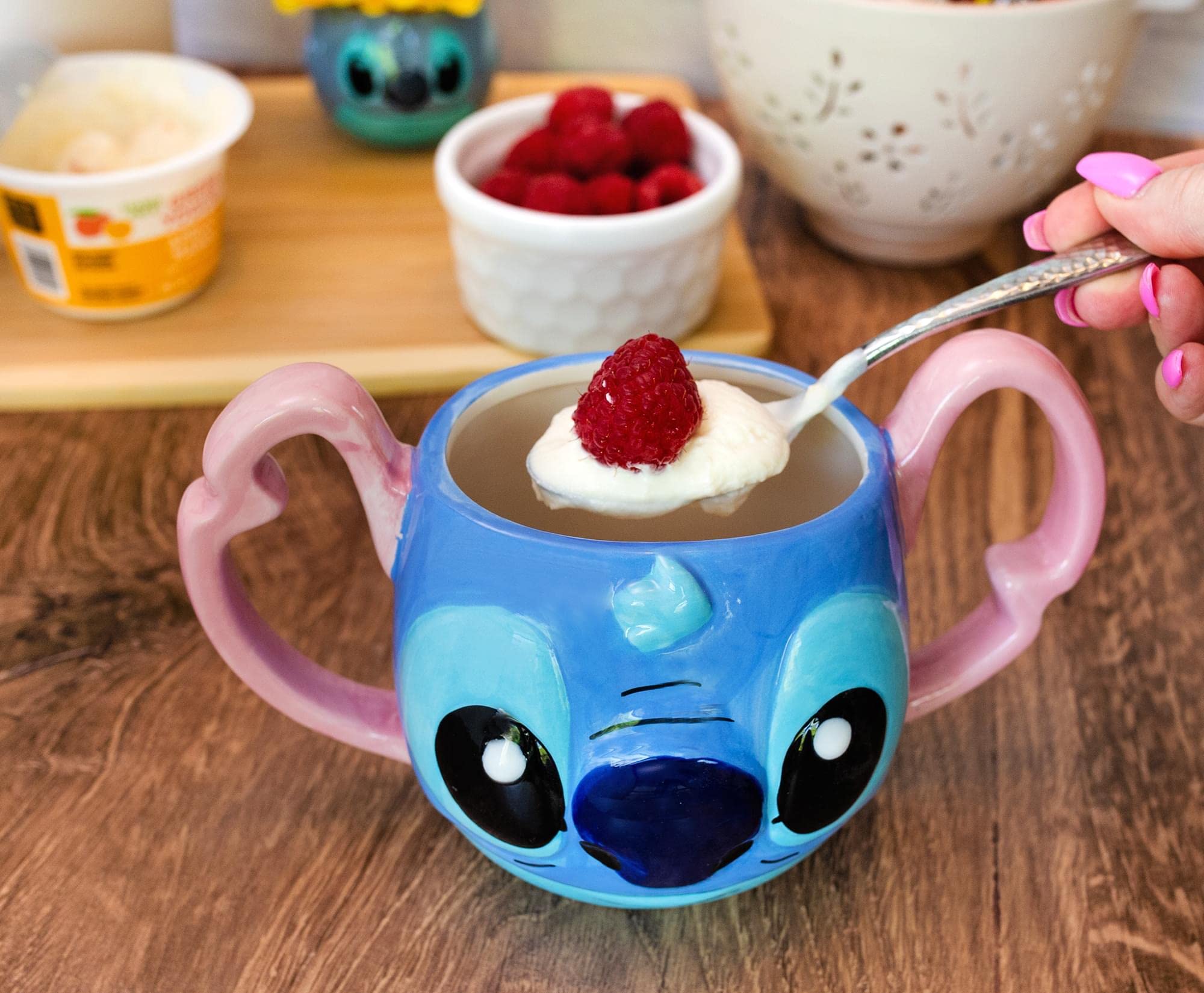 Foto 7 pulgar | Taza Disney Lilo & Stitch's Face  de Ceramica- Venta Internacional