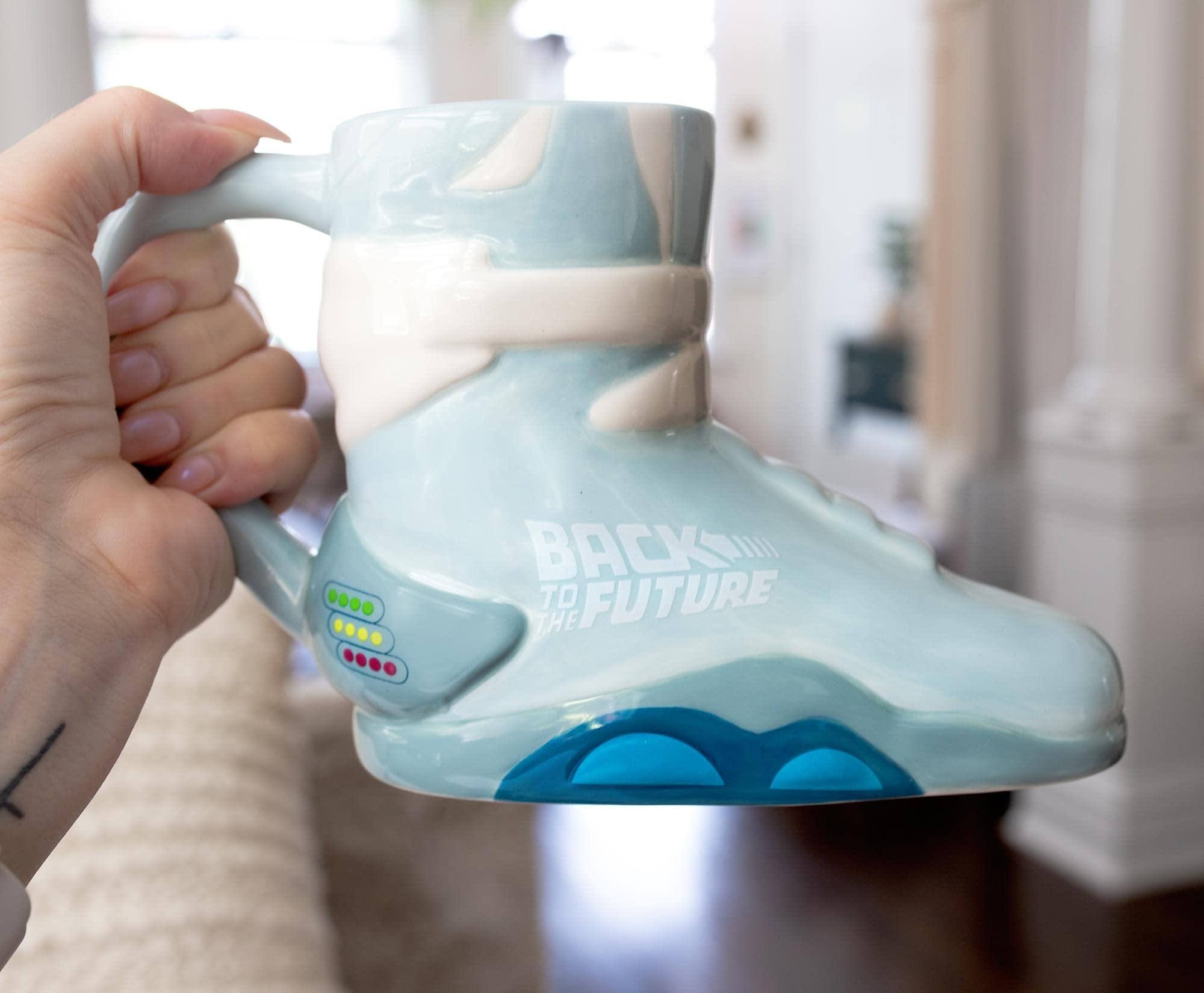 Foto 5 pulgar | Taza Back To The Future Marty's Shoe de Ceramica 590 ml - Venta Internacional