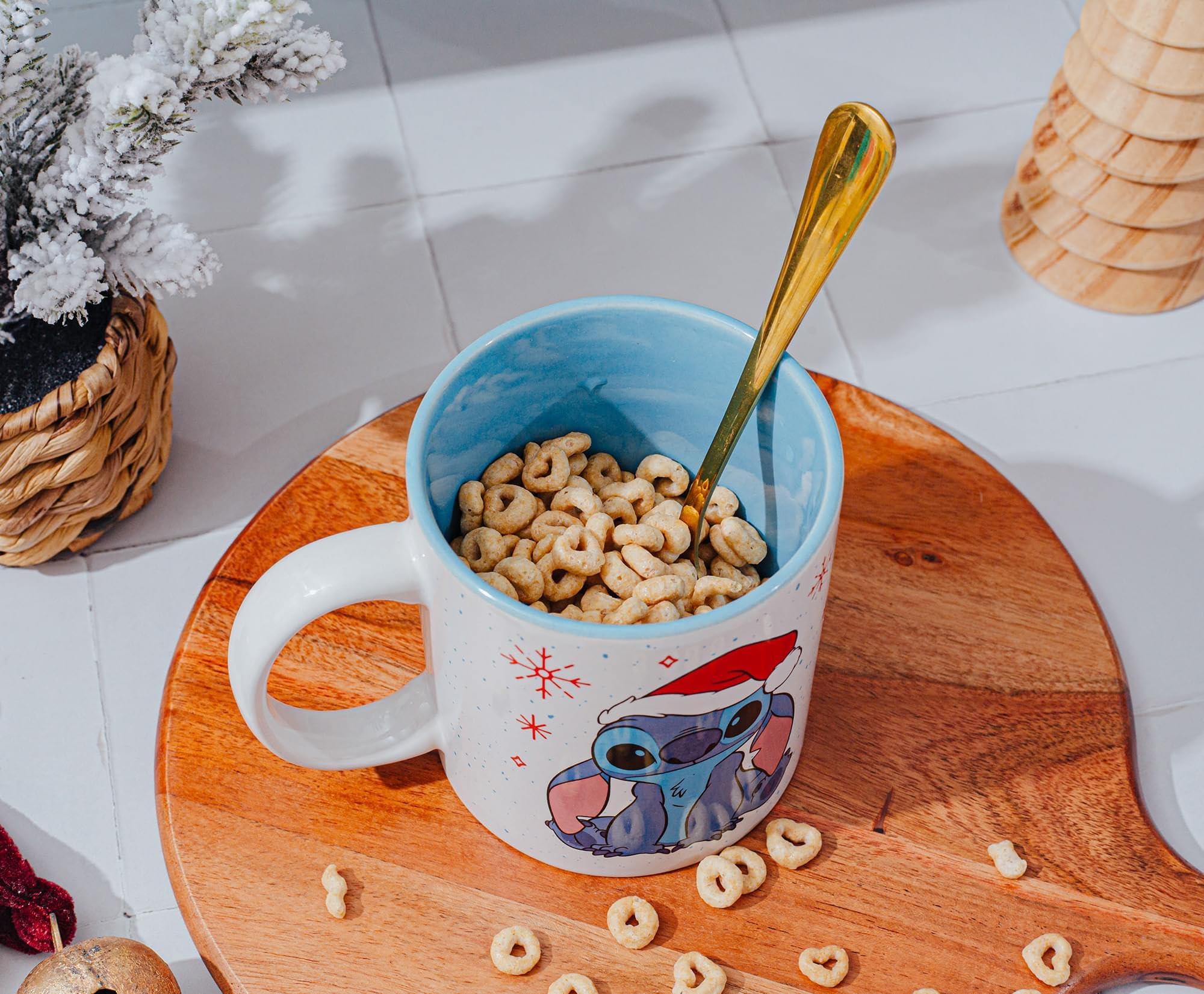 Foto 6 | Taza Disney Lilo & Stitch Cerámica, 600 Ml Sin Bpa - Venta Internacional
