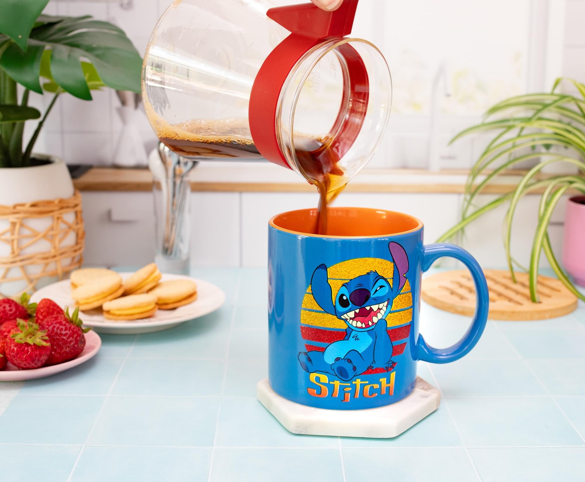 Foto 6 pulgar | Taza de Café Lilo & Stitch Disney de Cerámica  - Venta Internacional
