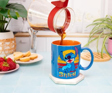 Foto 5 | Taza de Café Lilo & Stitch Disney de Cerámica - Venta Internacional