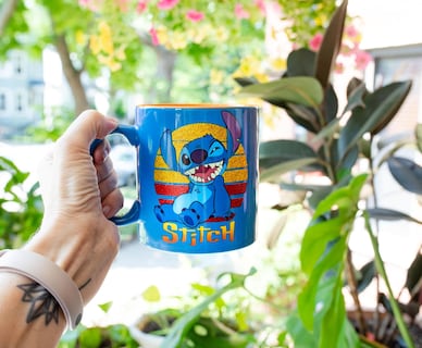 Foto 6 | Taza de Café Lilo & Stitch Disney de Cerámica - Venta Internacional