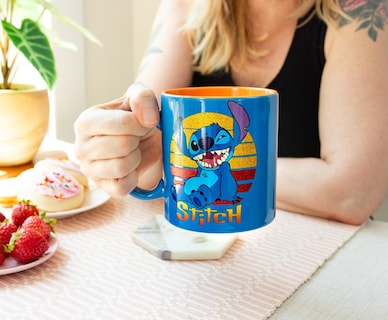 Foto 7 | Taza de Café Lilo & Stitch Disney de Cerámica - Venta Internacional