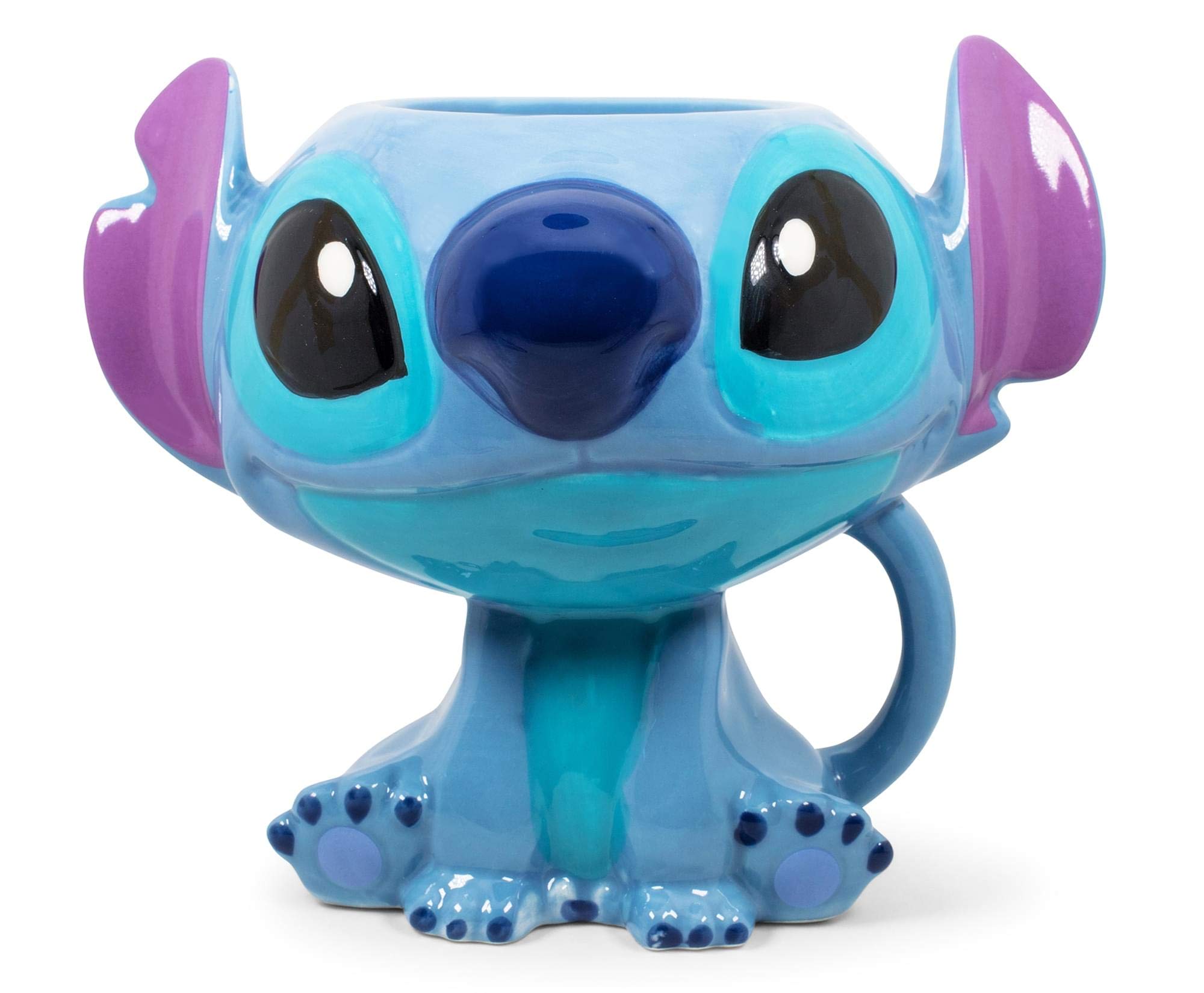 Foto 2 pulgar | Taza Disney Lilo & Stitch Cerámica Esculpida 450 Ml - Venta Internacional