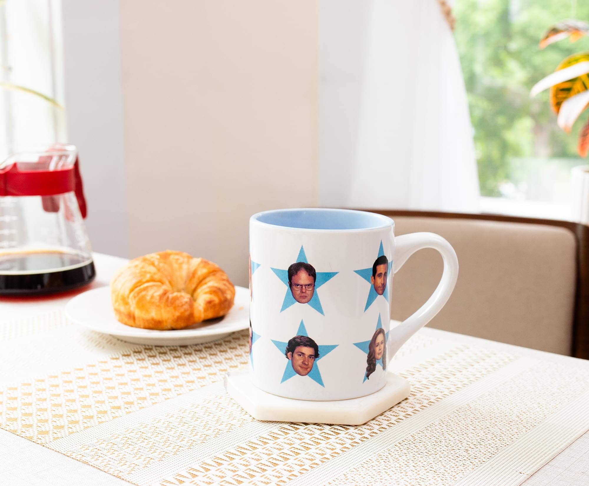 Foto 7 | Taza Silver Buffalo The Office Cast Stars 414 Ml Cerámica - Venta Internacional