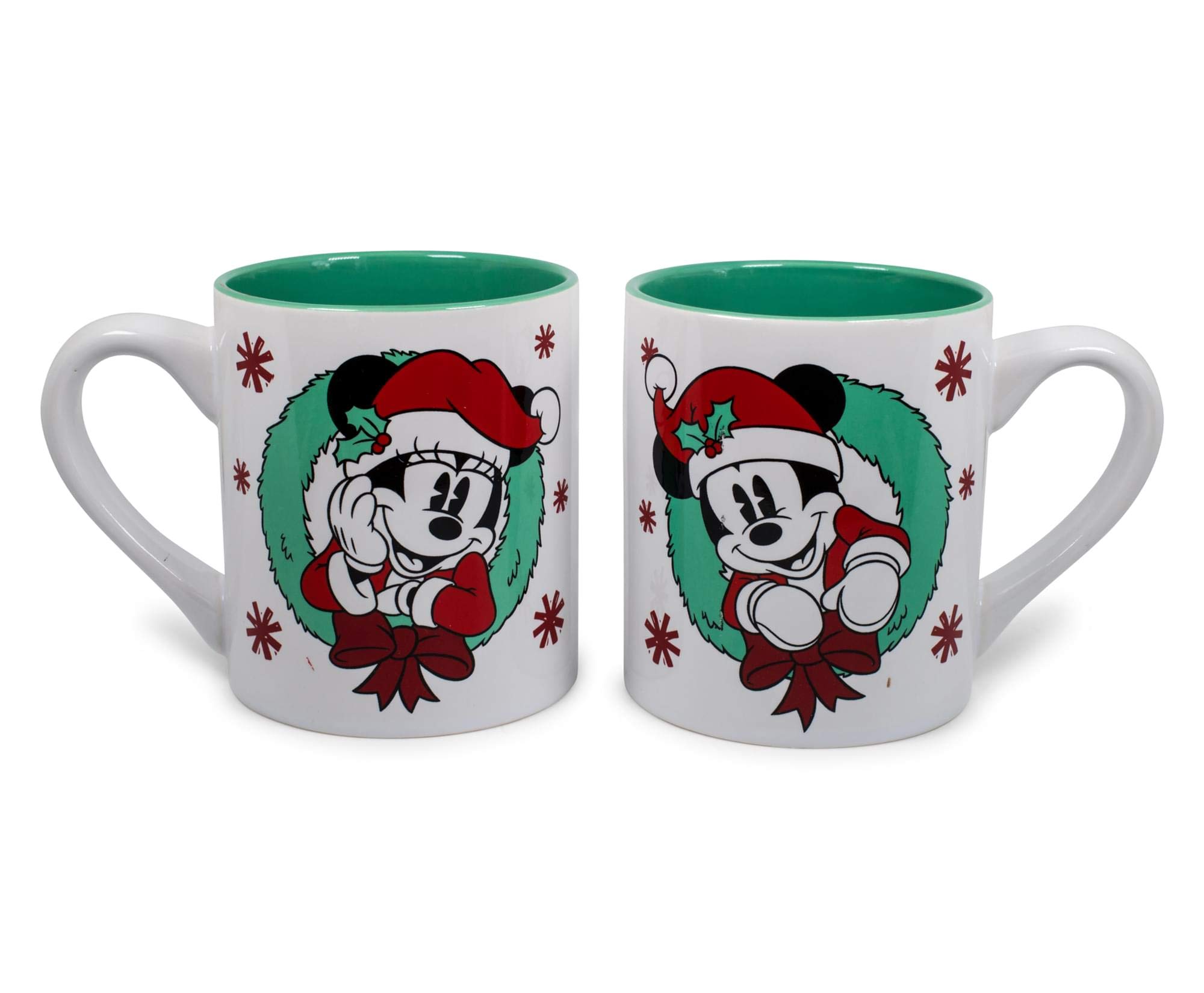 Foto 2 pulgar | Tazas Silver Buffalo Mickey y Minnie Mouse 414ml - Venta Internacional