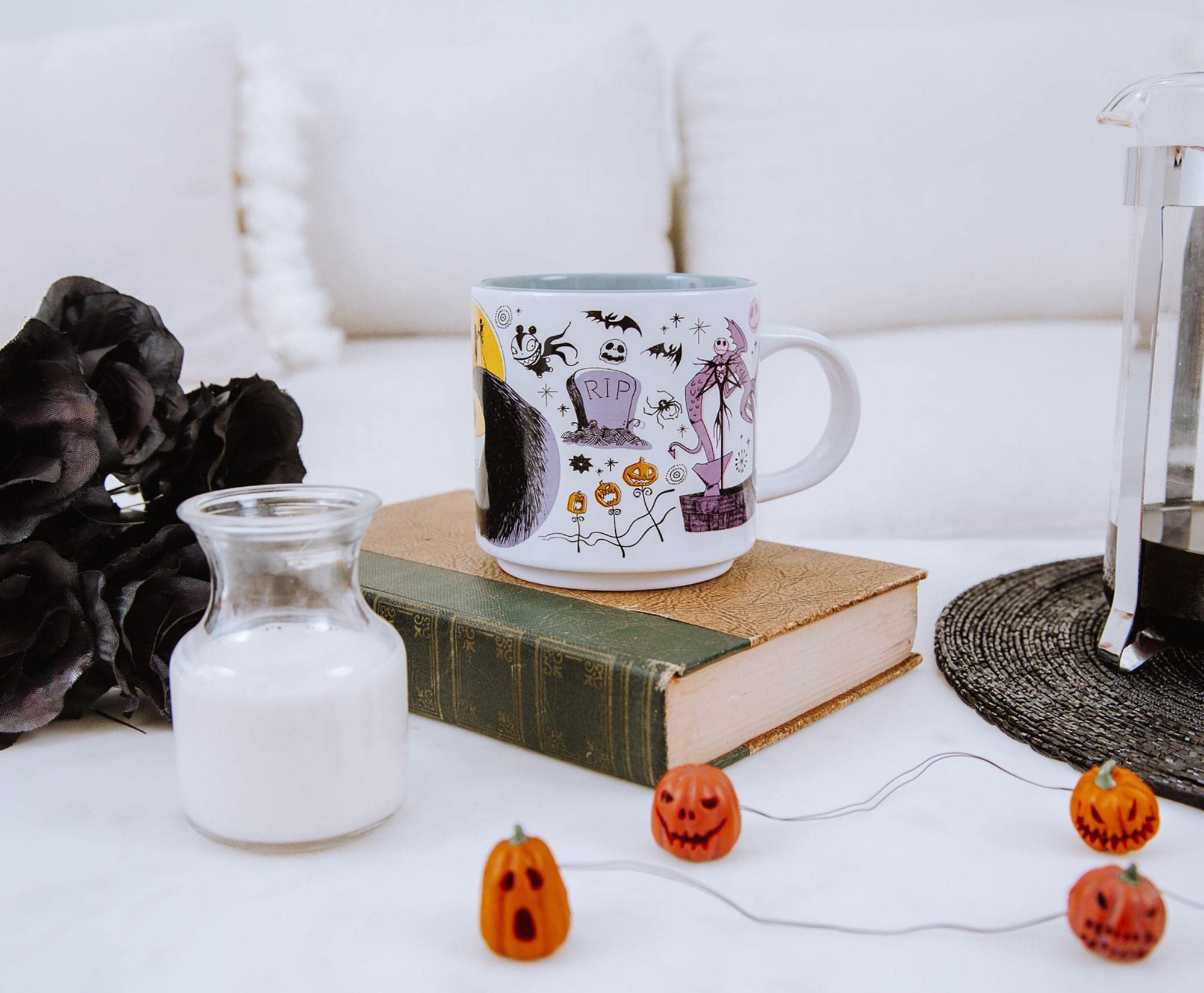 Foto 7 pulgar | Taza Disney Pesadilla Antes de Navidad 380 ml de Cerámica - Venta Internacional