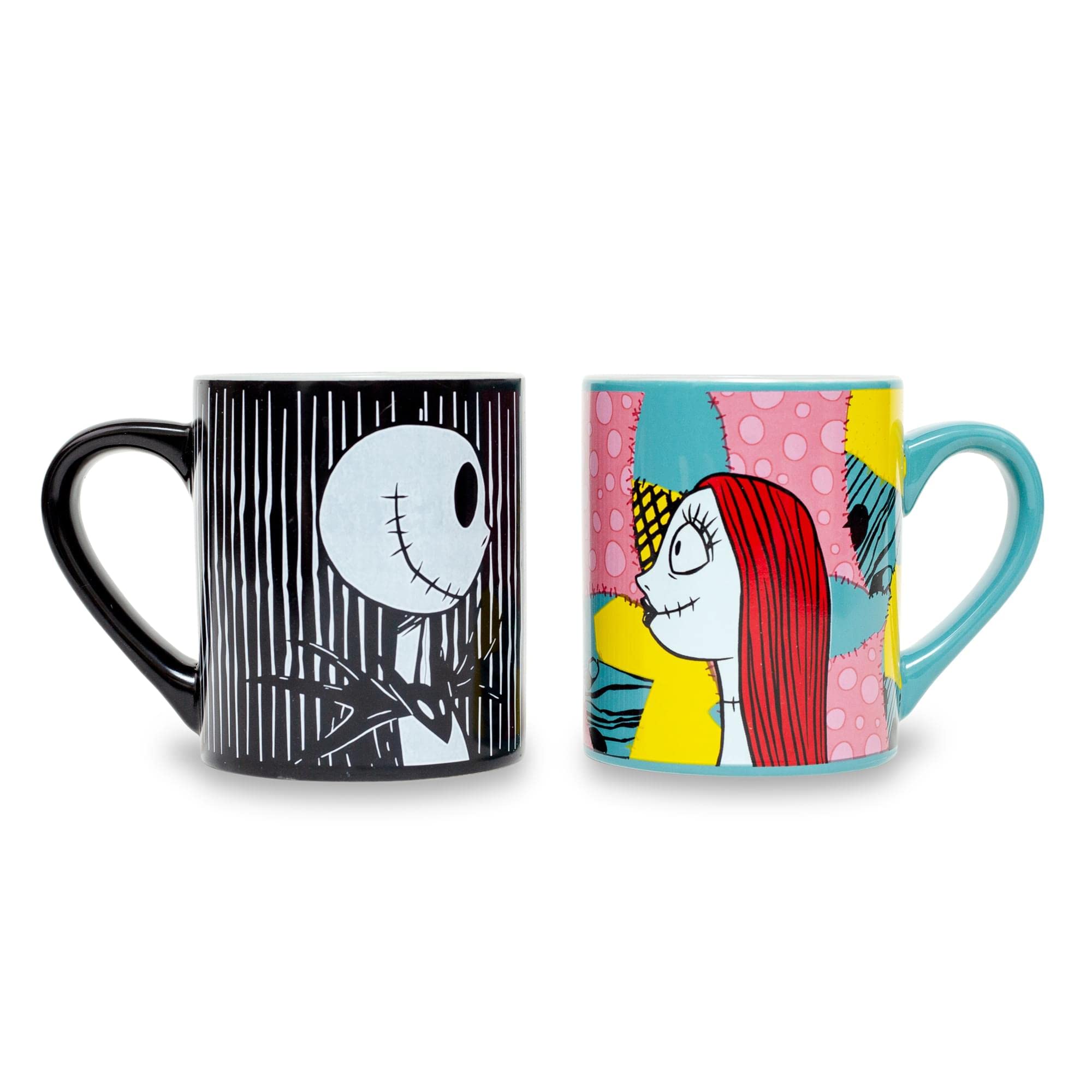 Foto 2 pulgar | Tazas de Cerámica Plateadas Buffalo Disney Nightmare Before Christmas - Venta Internacional