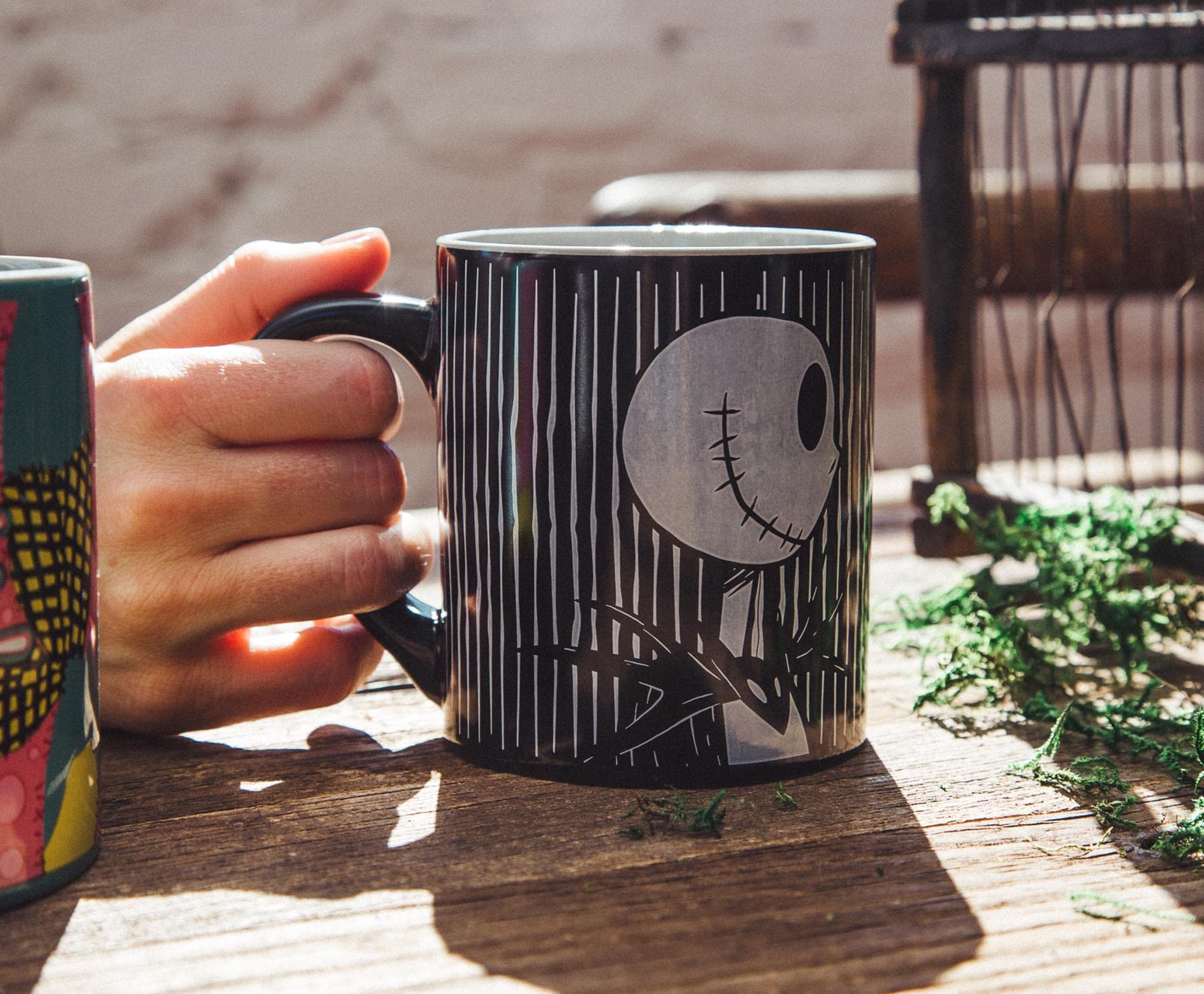 Foto 6 | Tazas de Cerámica Plateadas Buffalo Disney Nightmare Before Christmas - Venta Internacional