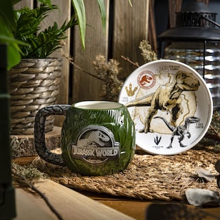 Foto 2 | Set De Tazas Zak Designs Jurassic World Dominion Movie Ceramic - Venta Internacional.