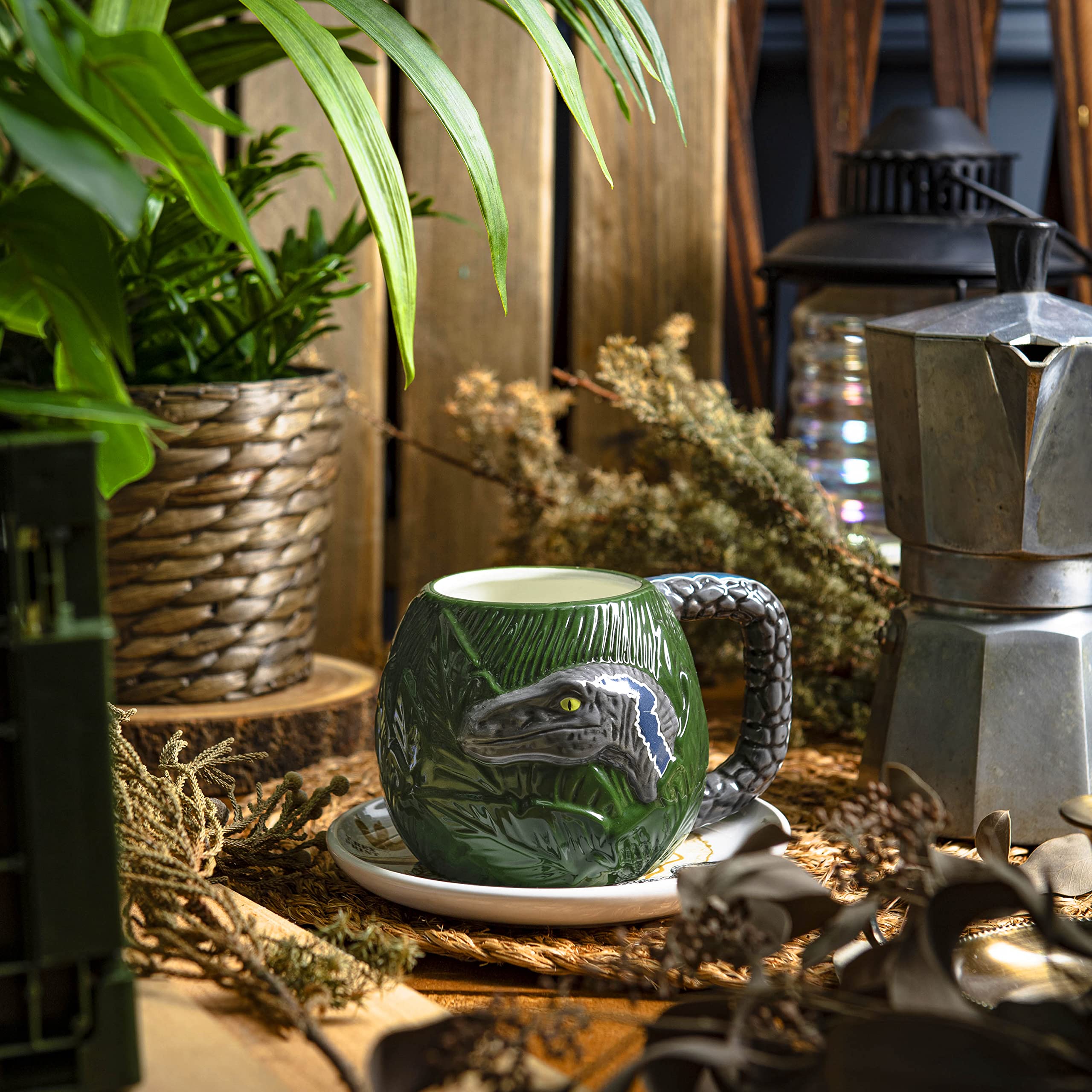 Foto 4 pulgar | Set De Tazas Zak Designs Jurassic World Dominion Movie Ceramic - Venta Internacional.