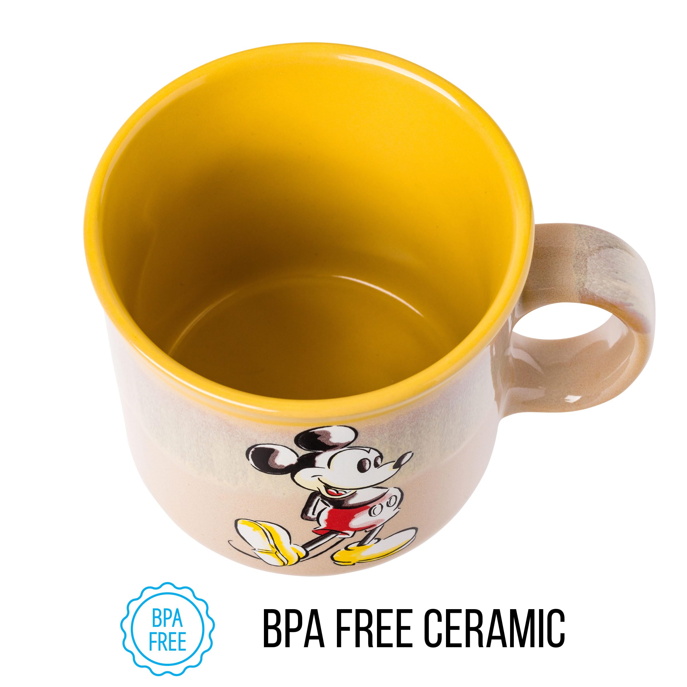 Foto 5 pulgar | Taza Camper Silver Buffalo Disney Classic Mickey Mouse, 600 Ml - Venta Internacional.