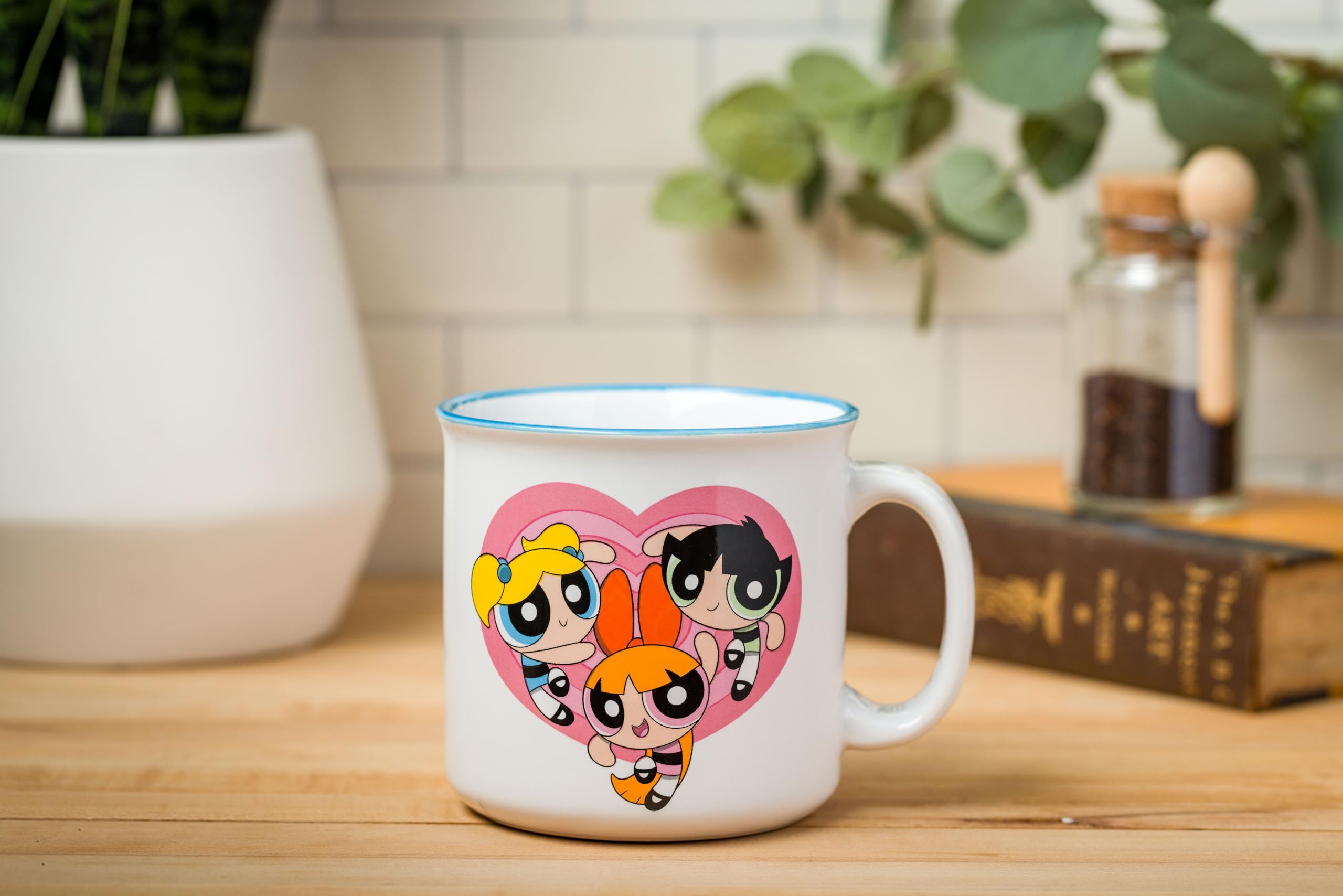Foto 3 pulgar | Taza Camper De Cerámica Silver Buffalo The Powerpuff Girls, 600 Ml - Venta Internacional.