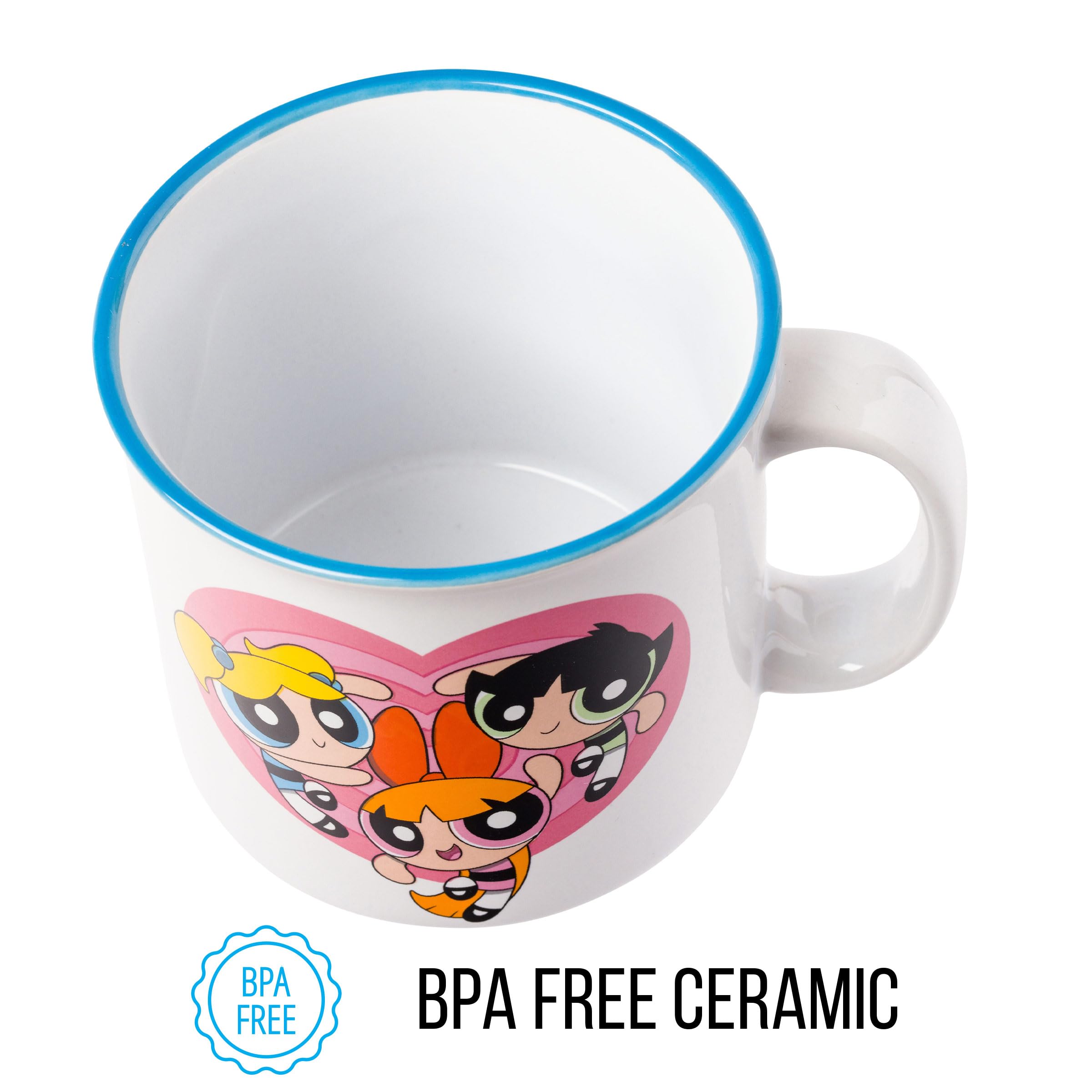 Foto 5 pulgar | Taza Camper De Cerámica Silver Buffalo The Powerpuff Girls, 600 Ml - Venta Internacional.