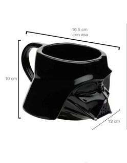 Foto 4 | Taza De Darth Vader + Termo De Agua Güish